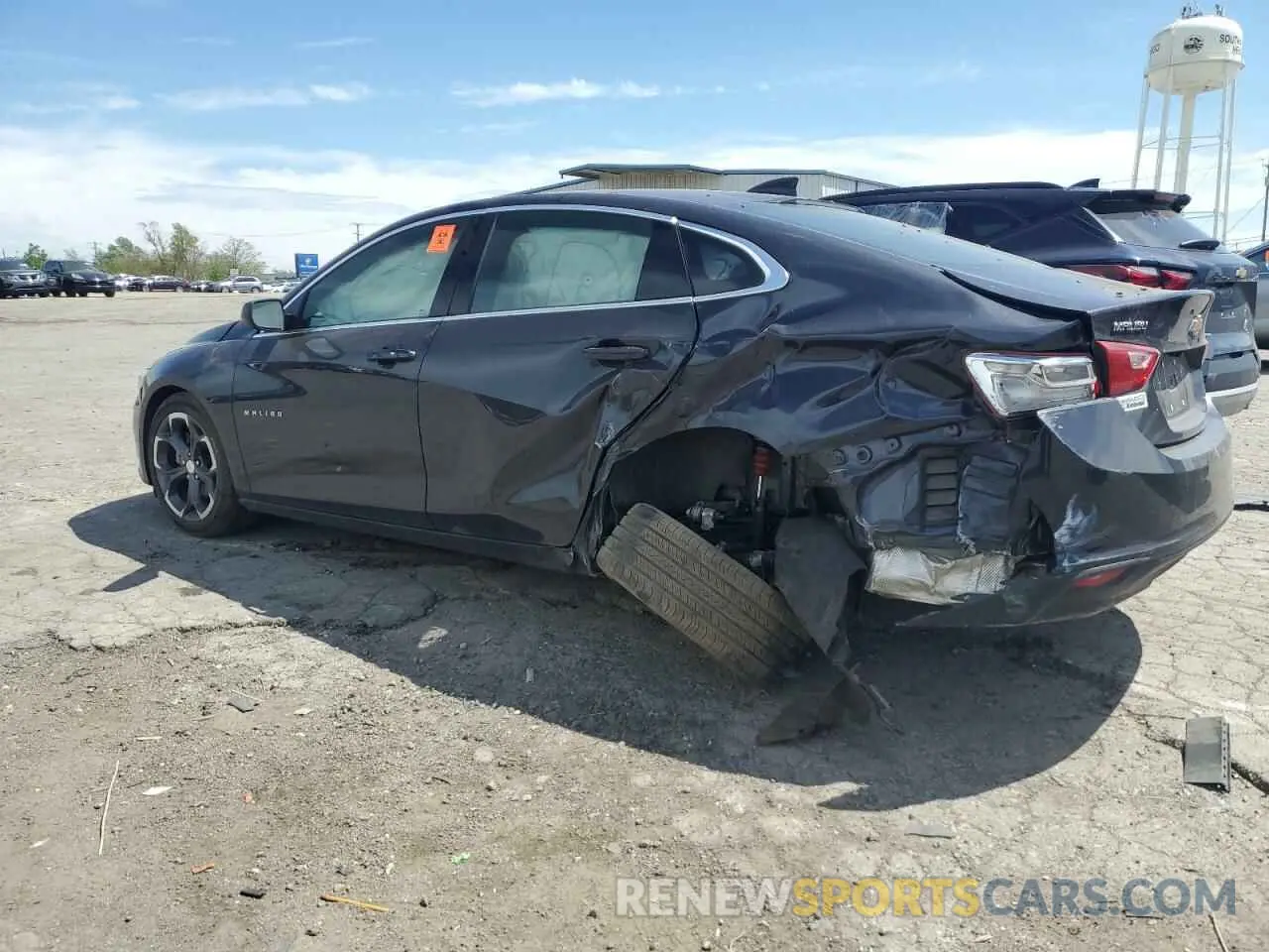 2 fotografías del automóvil dañado 1G1ZD5ST3PF112551 CHEVROLET MALIBU 2023