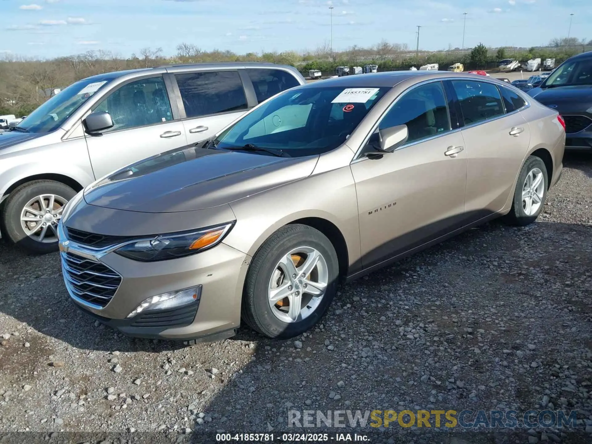 2 fotografías del automóvil dañado 1G1ZD5ST3PF151723 CHEVROLET MALIBU 2023
