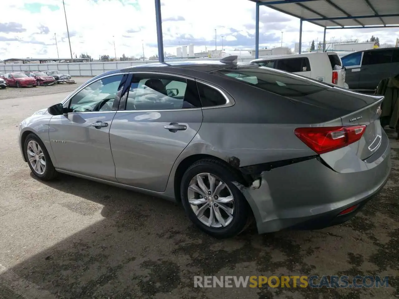2 fotografías del automóvil dañado 1G1ZD5ST3PF165928 CHEVROLET MALIBU 2023