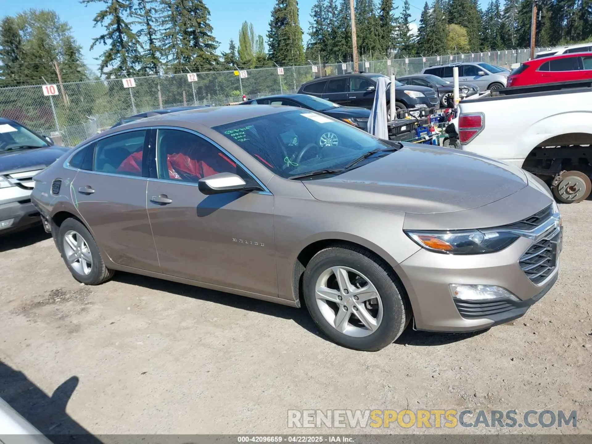 14 fotografías del automóvil dañado 1G1ZD5ST3PF180641 CHEVROLET MALIBU 2023
