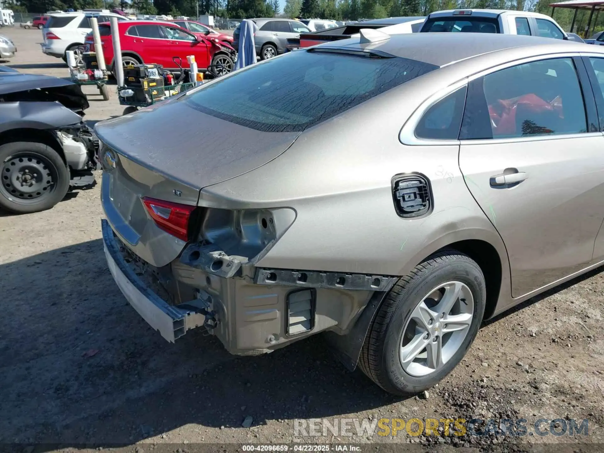 6 fotografías del automóvil dañado 1G1ZD5ST3PF180641 CHEVROLET MALIBU 2023