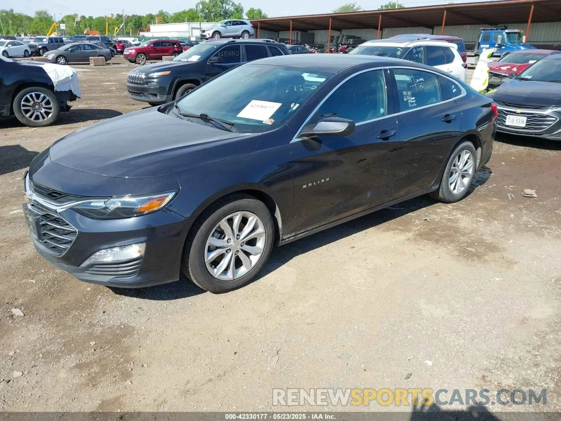 2 fotografías del automóvil dañado 1G1ZD5ST3PF188156 CHEVROLET MALIBU 2023