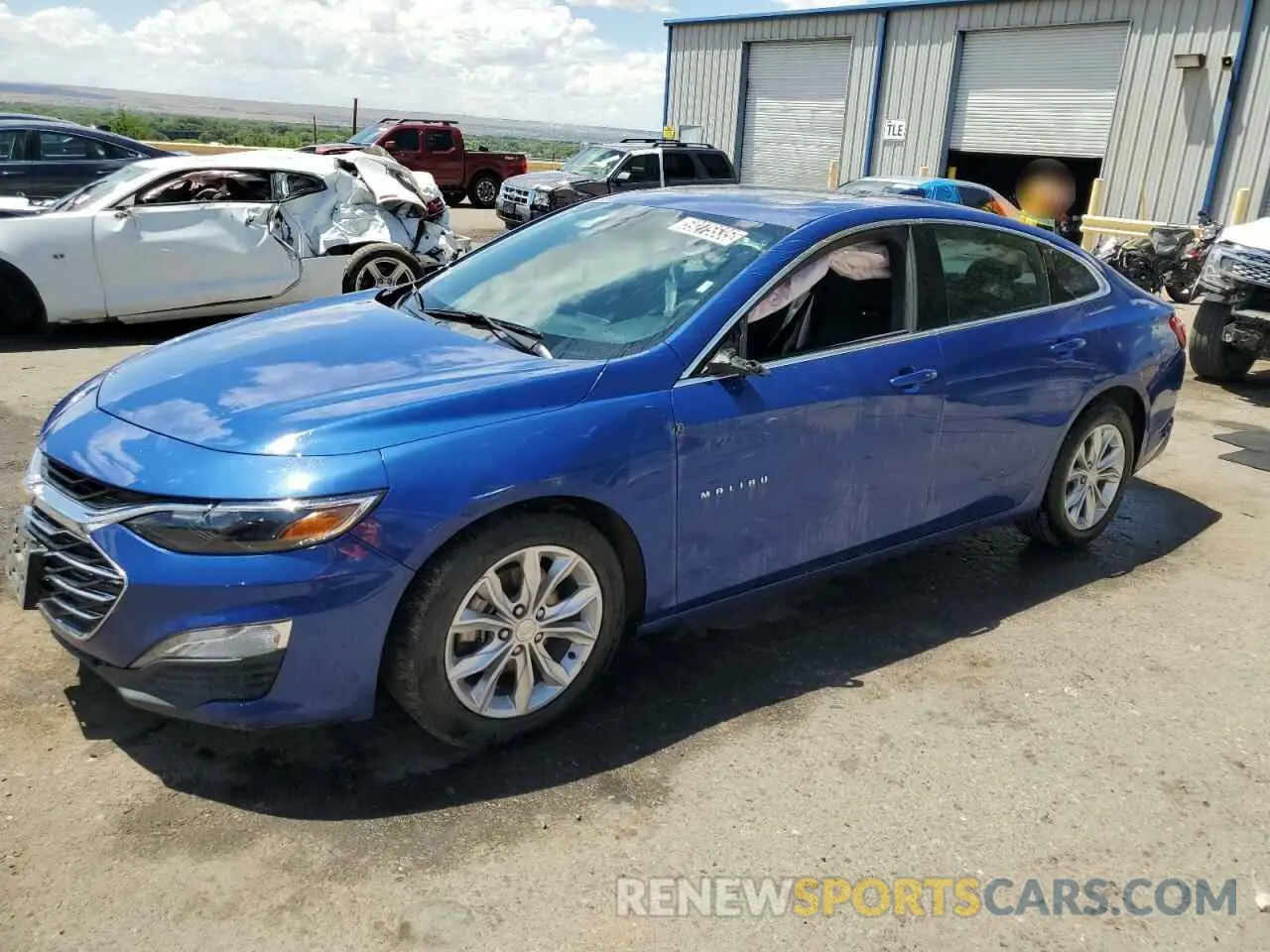 1 fotografías del automóvil dañado 1G1ZD5ST3PF204386 CHEVROLET MALIBU 2023