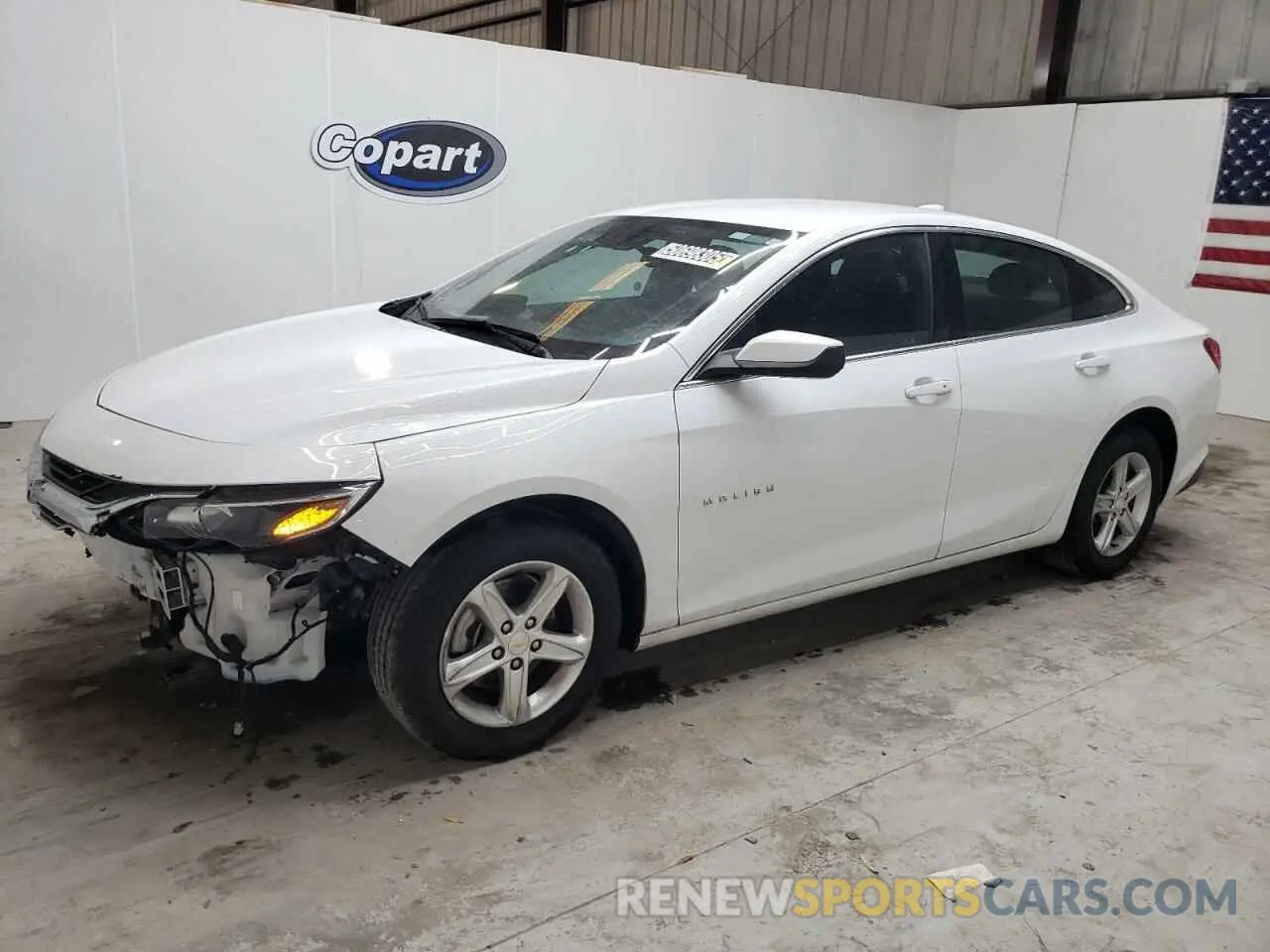 1 fotografías del automóvil dañado 1G1ZD5ST3PF230146 CHEVROLET MALIBU 2023