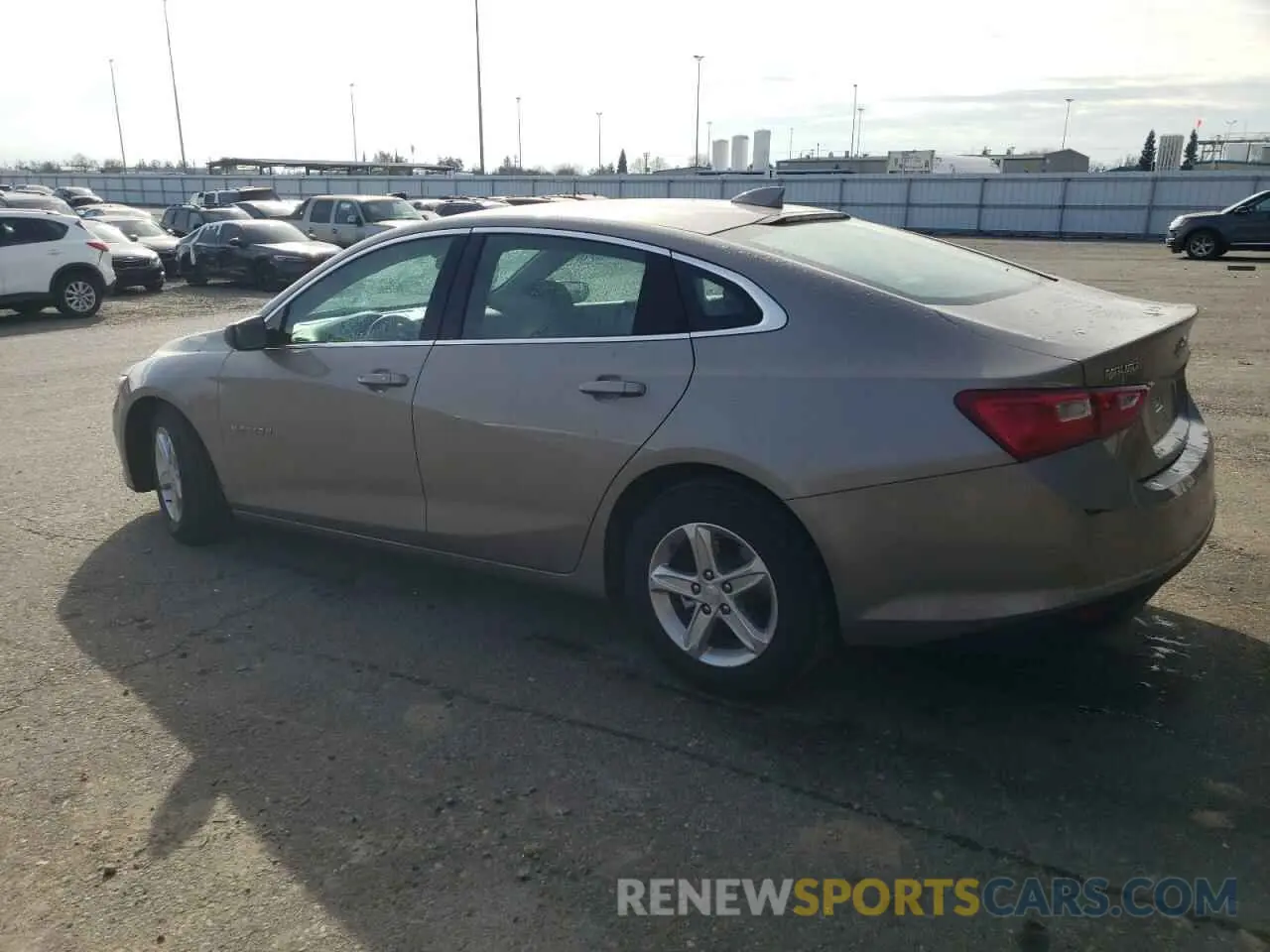 2 fotografías del automóvil dañado 1G1ZD5ST3PF244810 CHEVROLET MALIBU 2023