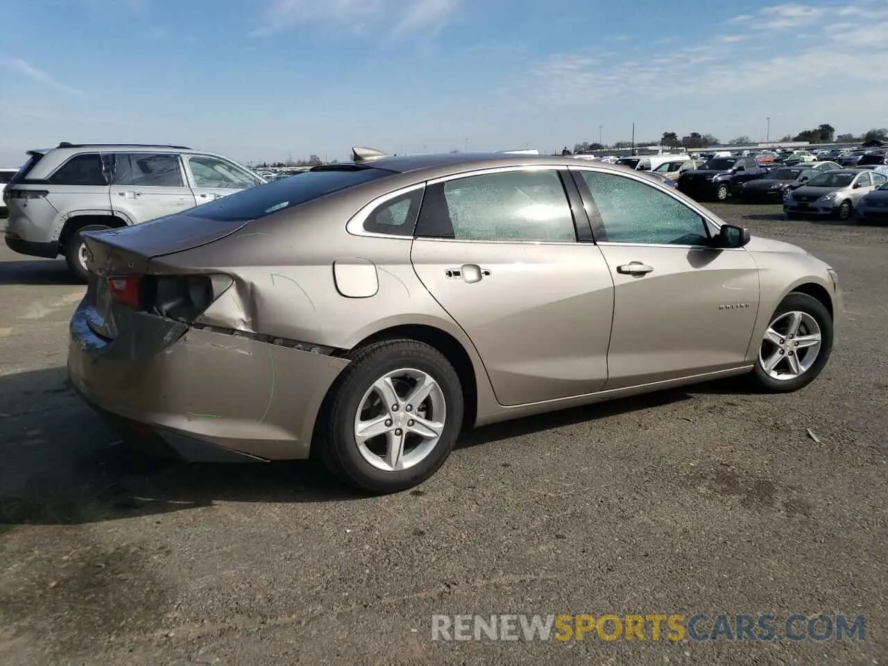 3 fotografías del automóvil dañado 1G1ZD5ST3PF244810 CHEVROLET MALIBU 2023