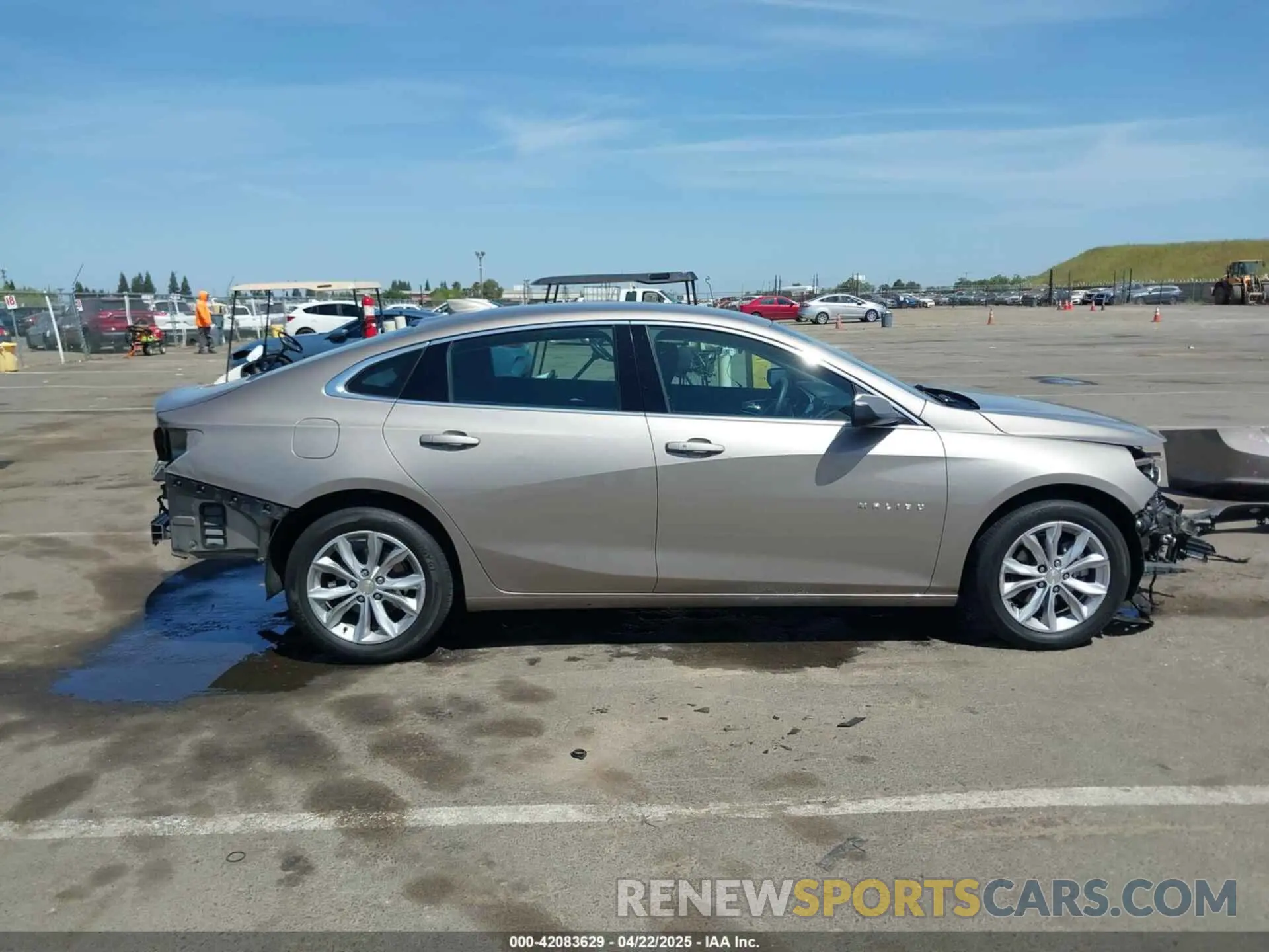 14 fotografías del automóvil dañado 1G1ZD5ST4PF134851 CHEVROLET MALIBU 2023