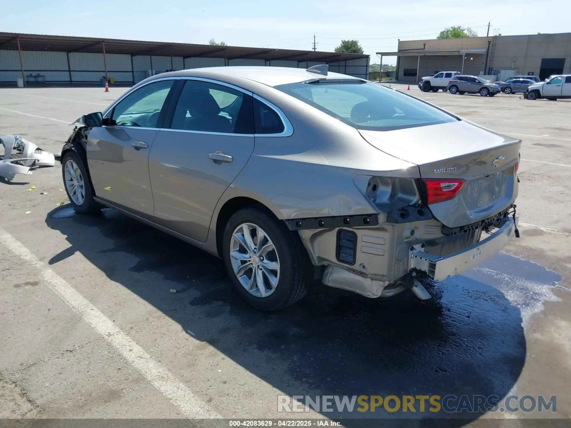 3 fotografías del automóvil dañado 1G1ZD5ST4PF134851 CHEVROLET MALIBU 2023