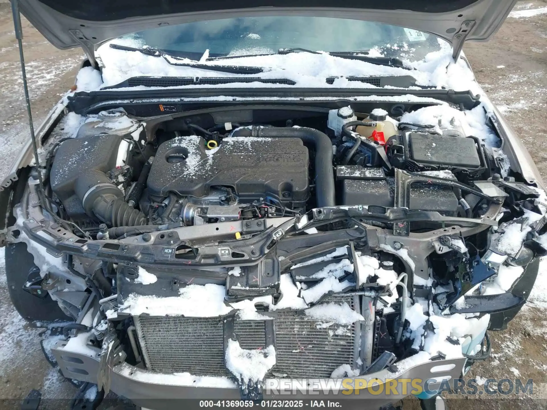 10 fotografías del automóvil dañado 1G1ZD5ST4PF137913 CHEVROLET MALIBU 2023