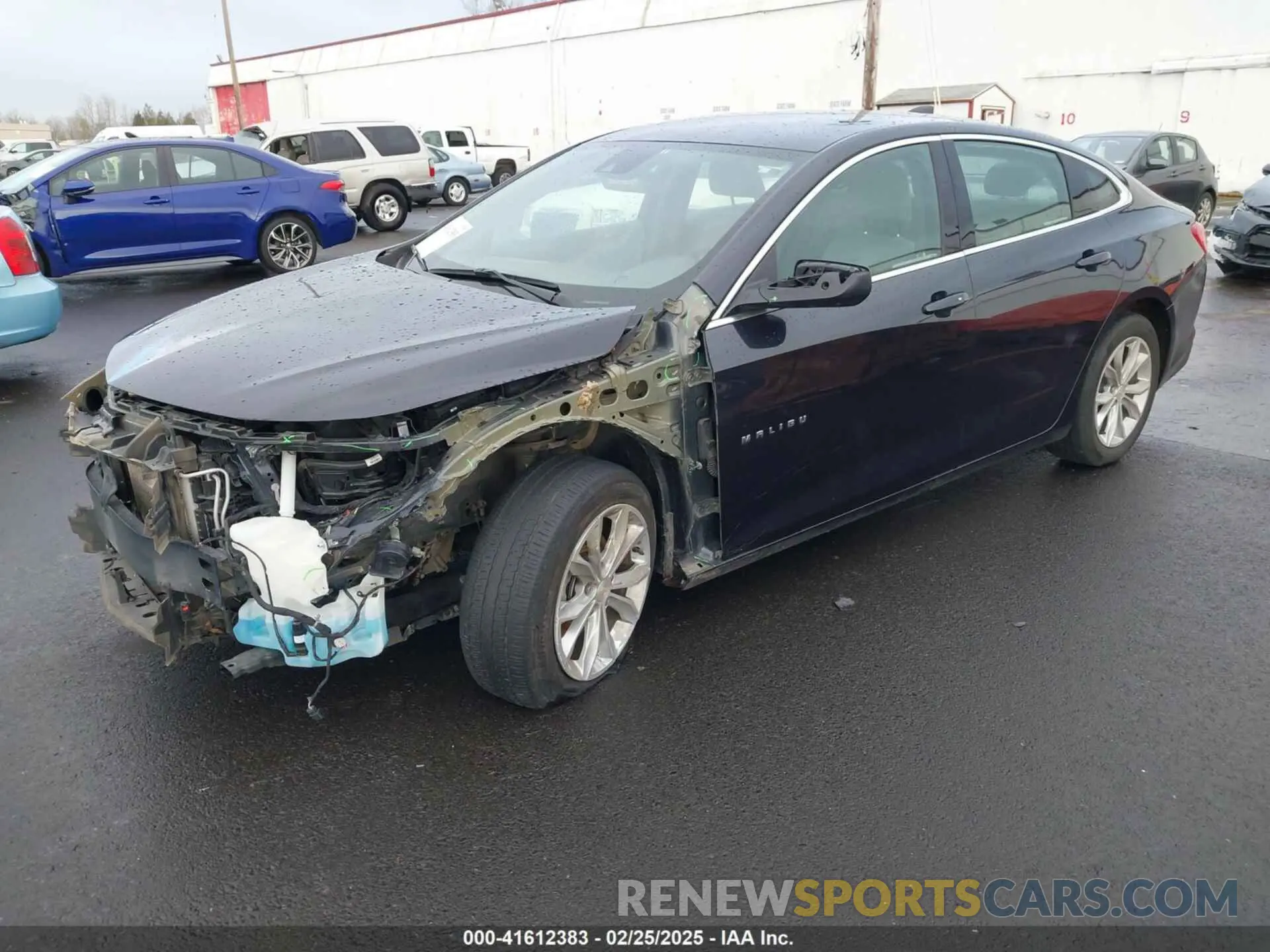 2 fotografías del automóvil dañado 1G1ZD5ST4PF138219 CHEVROLET MALIBU 2023