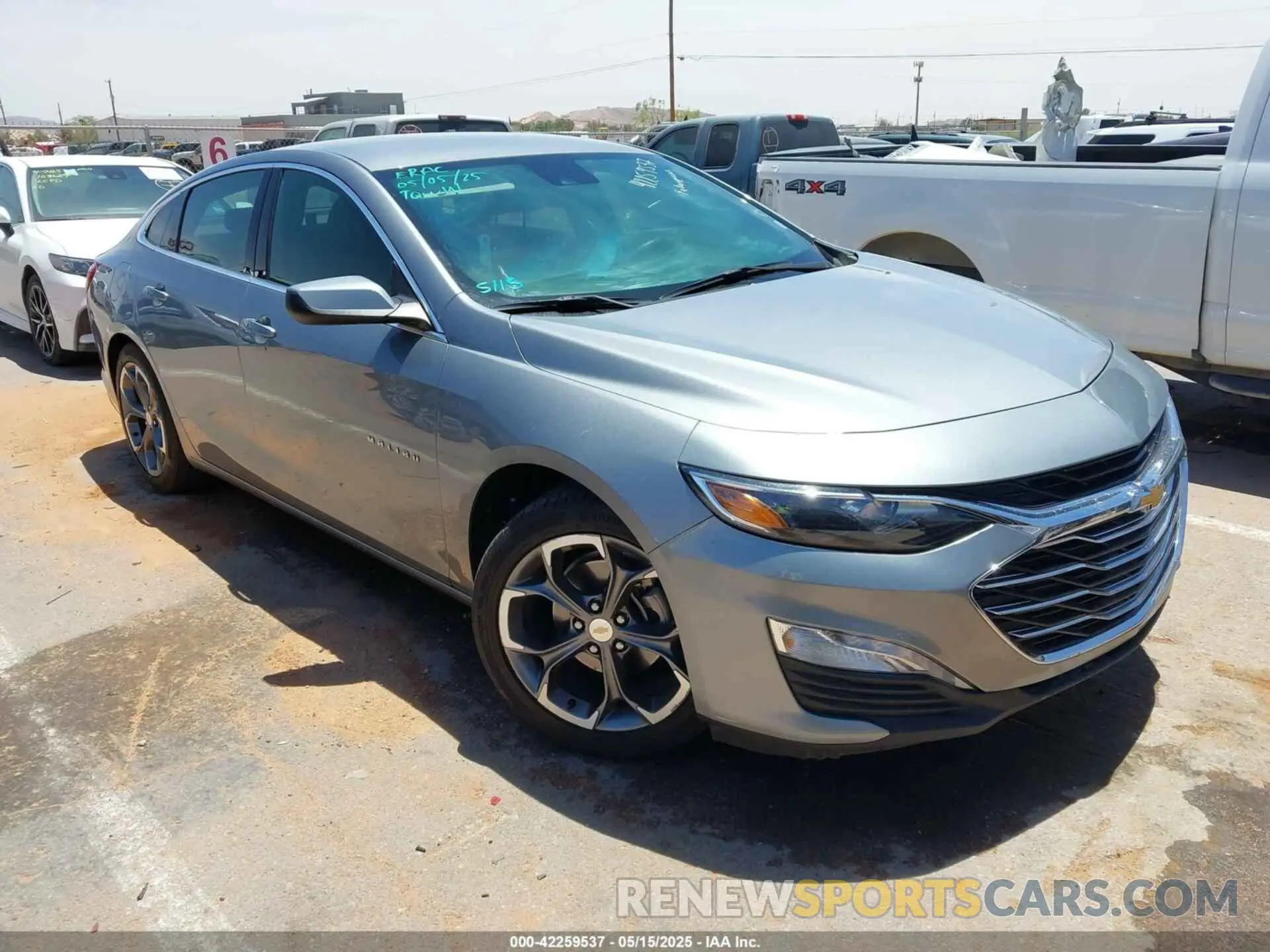 1 fotografías del automóvil dañado 1G1ZD5ST4PF163153 CHEVROLET MALIBU 2023