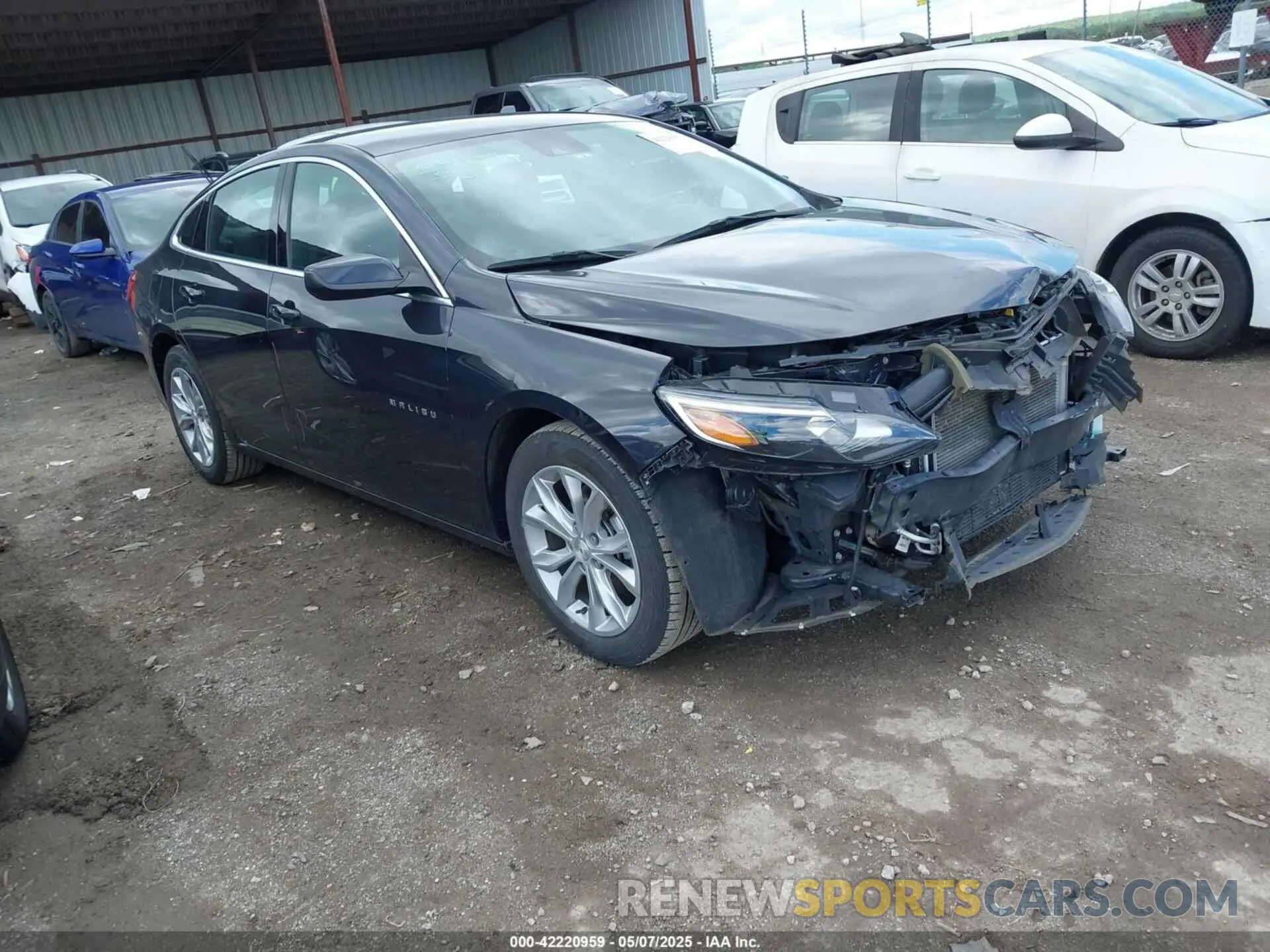 1 fotografías del automóvil dañado 1G1ZD5ST4PF178736 CHEVROLET MALIBU 2023