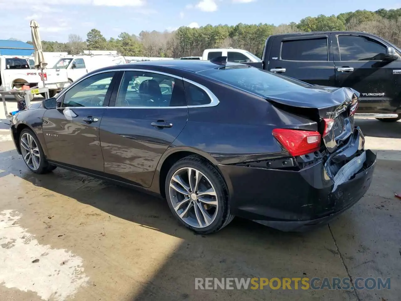 2 fotografías del automóvil dañado 1G1ZD5ST4PF182379 CHEVROLET MALIBU 2023