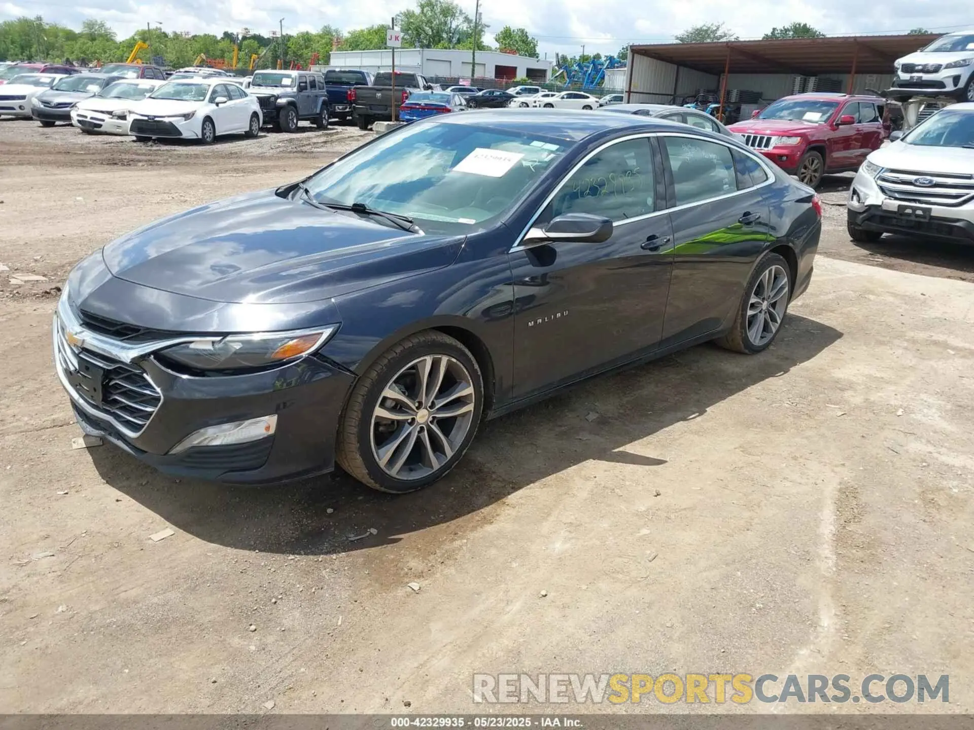 2 fotografías del automóvil dañado 1G1ZD5ST4PF183418 CHEVROLET MALIBU 2023
