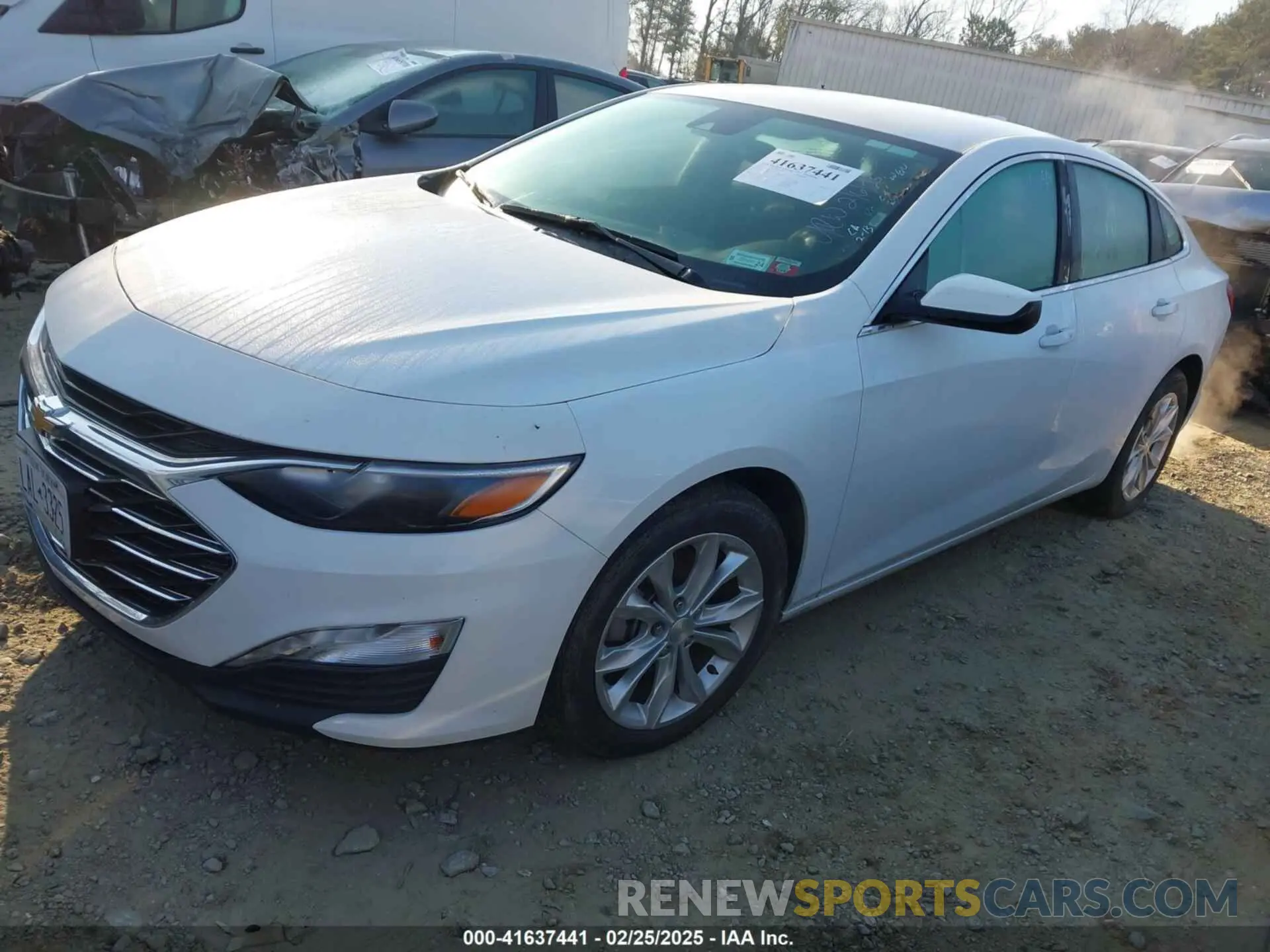 2 fotografías del automóvil dañado 1G1ZD5ST4PF183452 CHEVROLET MALIBU 2023