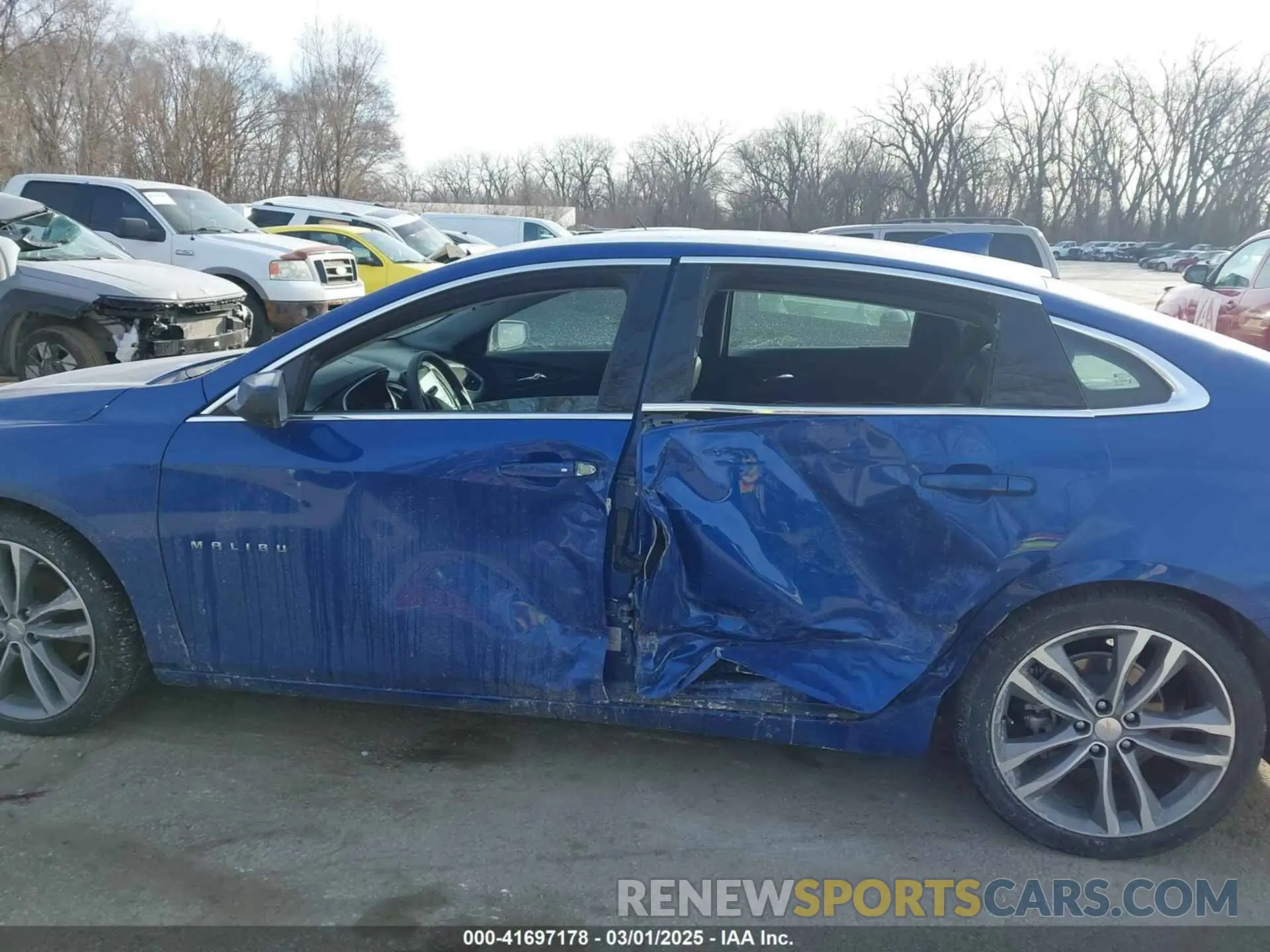 6 fotografías del automóvil dañado 1G1ZD5ST4PF223822 CHEVROLET MALIBU 2023