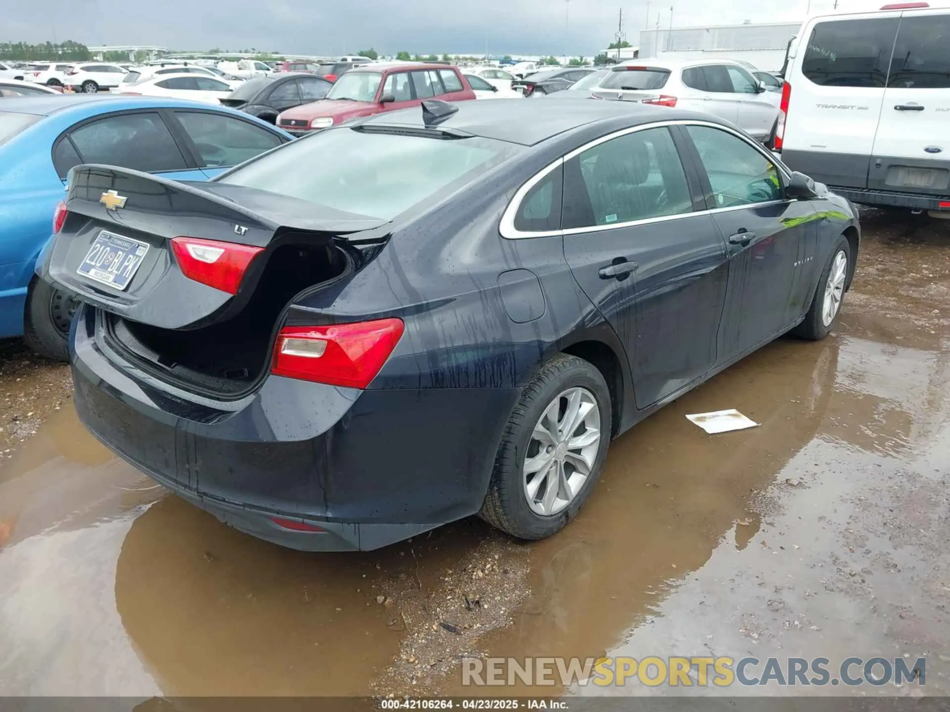 4 fotografías del automóvil dañado 1G1ZD5ST4PF232794 CHEVROLET MALIBU 2023