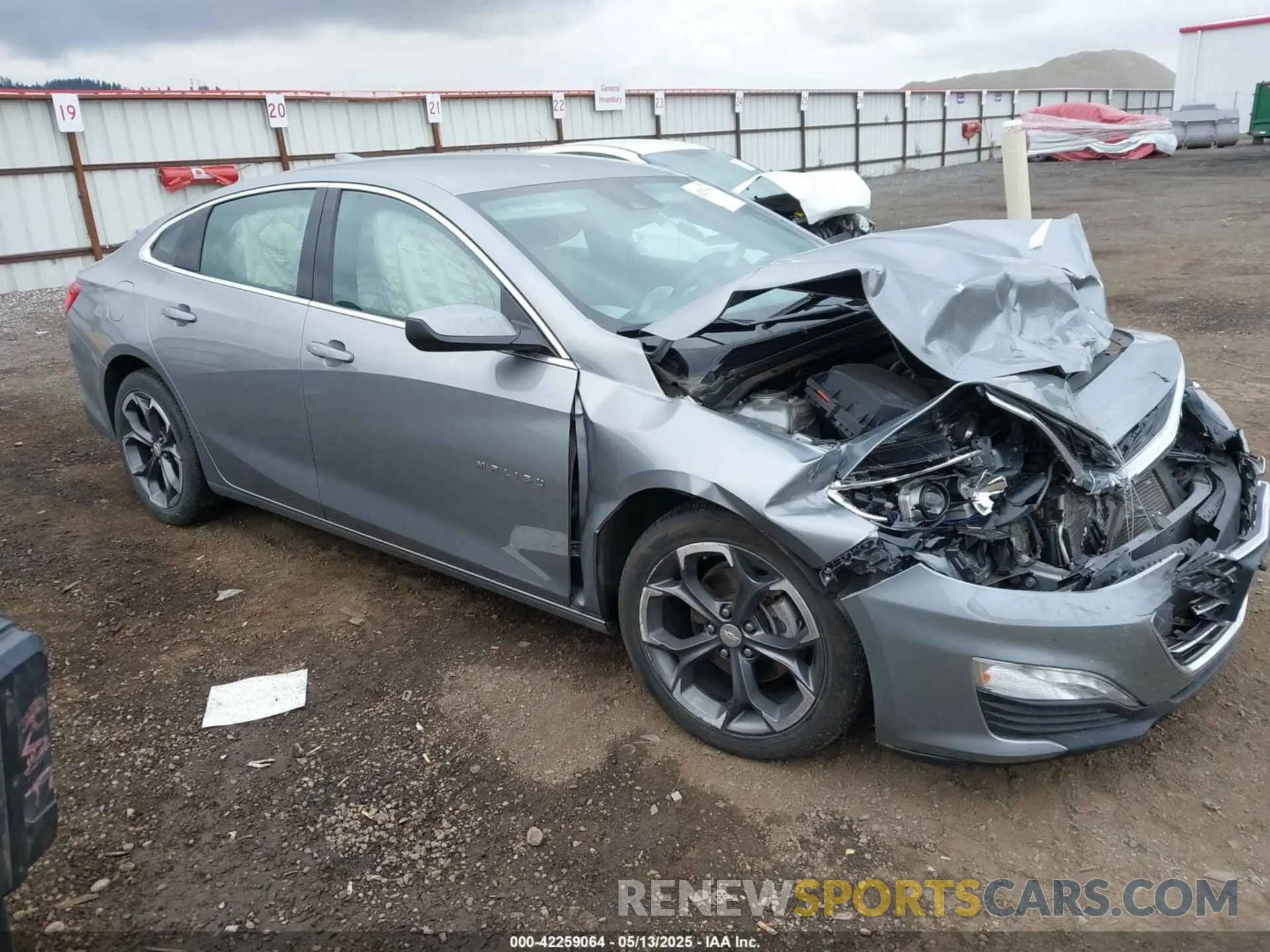 1 fotografías del automóvil dañado 1G1ZD5ST4PF236831 CHEVROLET MALIBU 2023
