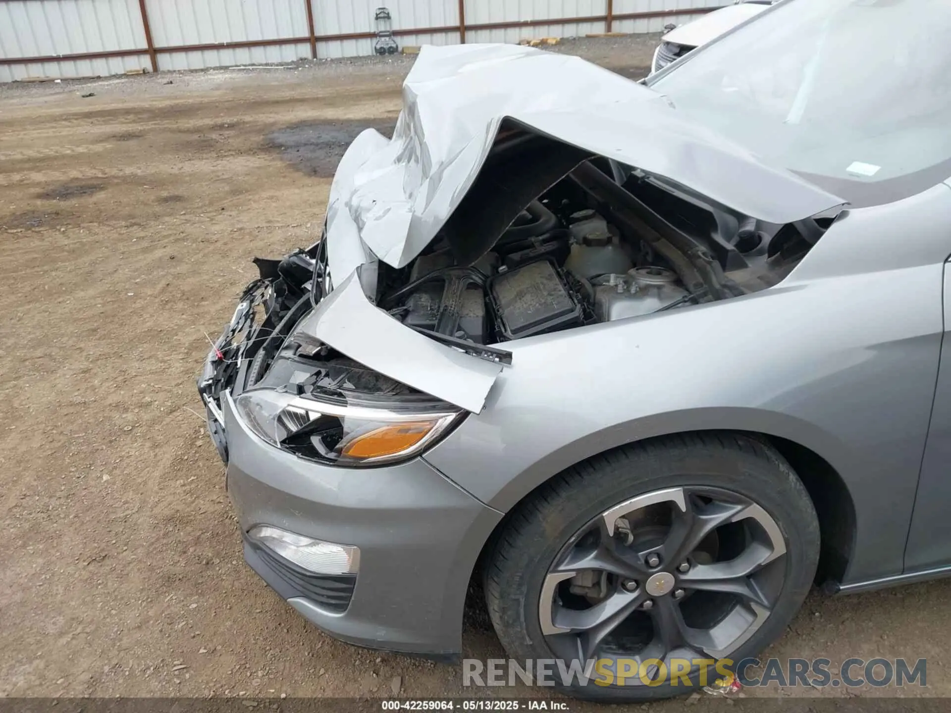 17 fotografías del automóvil dañado 1G1ZD5ST4PF236831 CHEVROLET MALIBU 2023