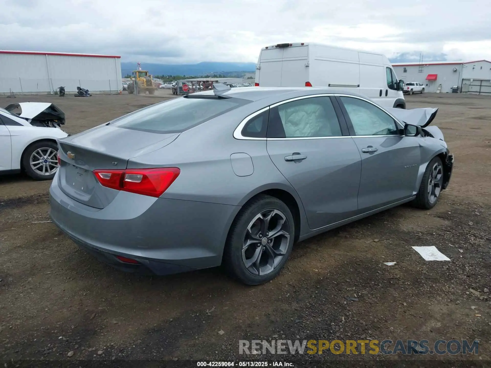 4 fotografías del automóvil dañado 1G1ZD5ST4PF236831 CHEVROLET MALIBU 2023