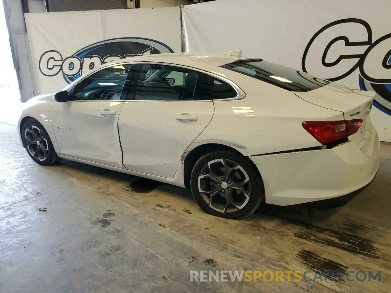 2 fotografías del automóvil dañado 1G1ZD5ST5PF130906 CHEVROLET MALIBU 2023