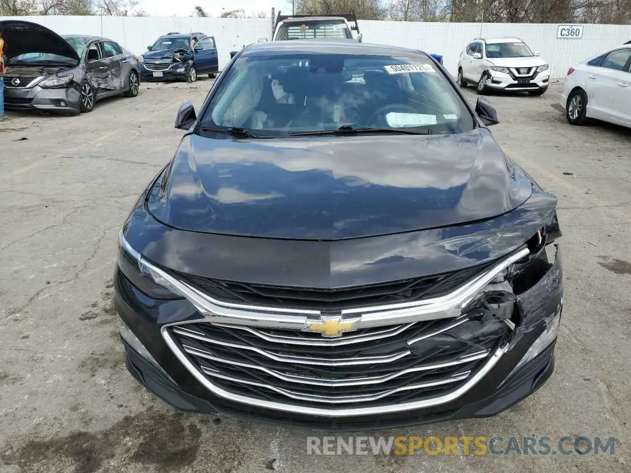 5 fotografías del automóvil dañado 1G1ZD5ST5PF131201 CHEVROLET MALIBU 2023