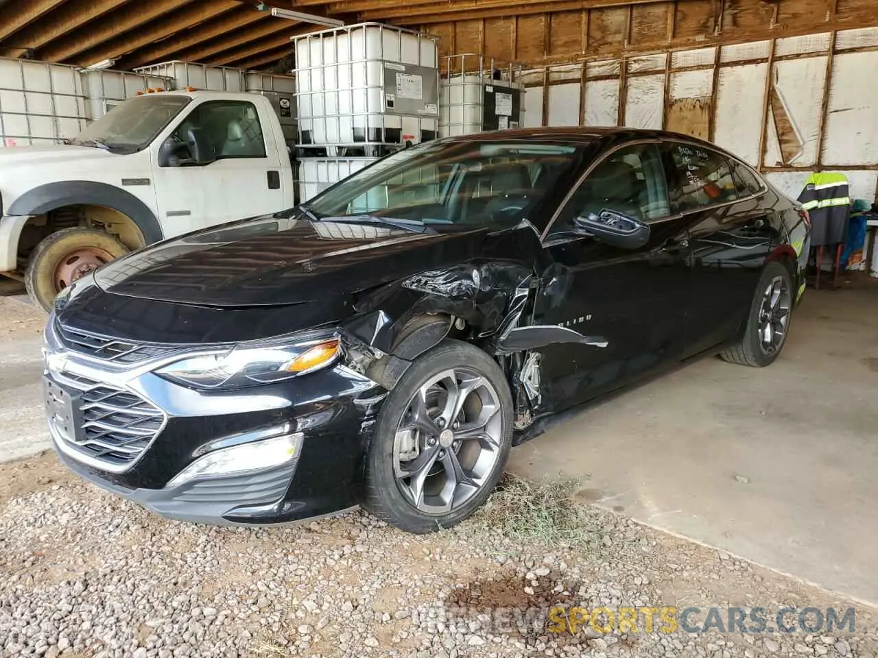 1 fotografías del automóvil dañado 1G1ZD5ST5PF131747 CHEVROLET MALIBU 2023