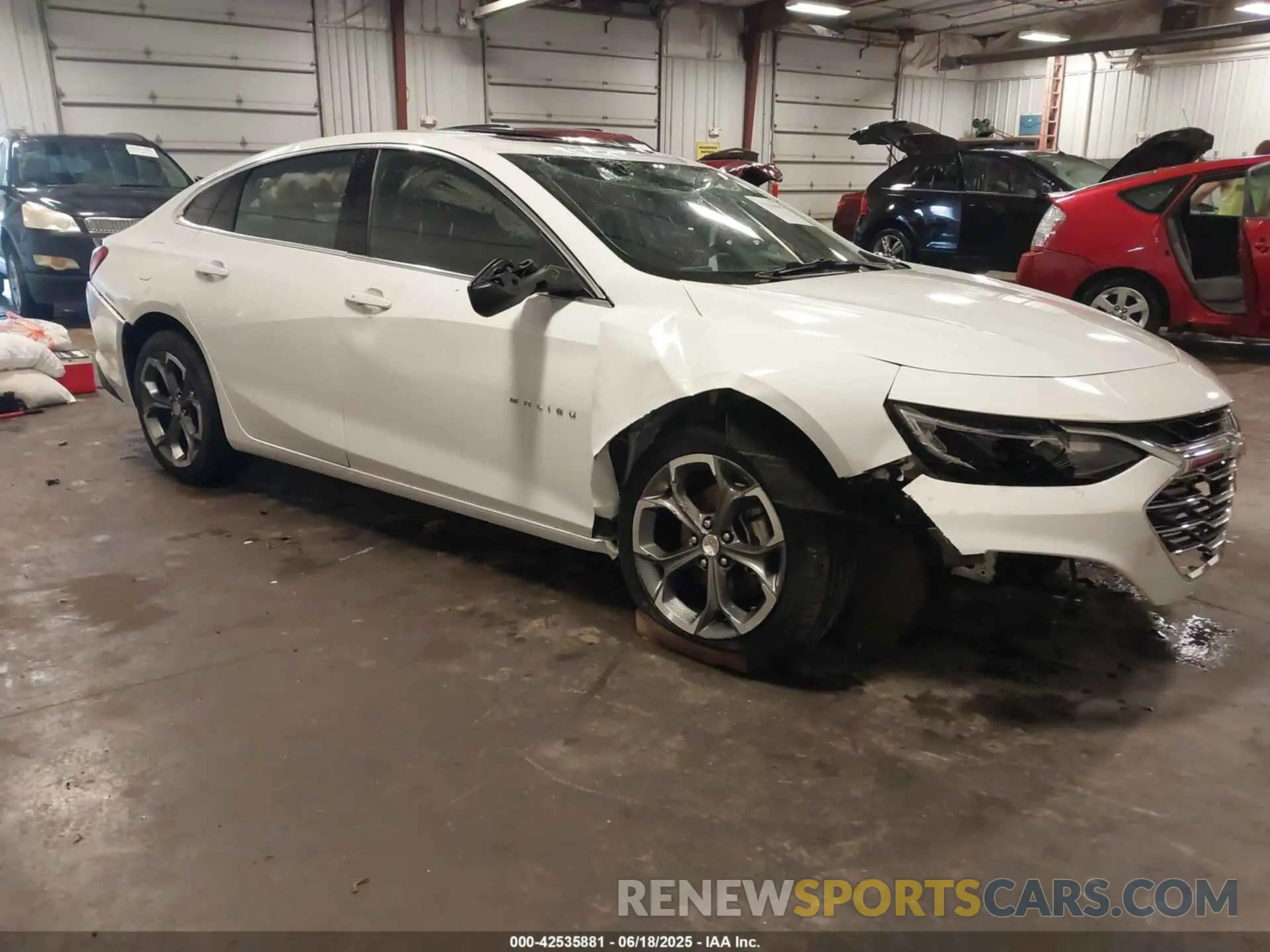 1 fotografías del automóvil dañado 1G1ZD5ST5PF132798 CHEVROLET MALIBU 2023