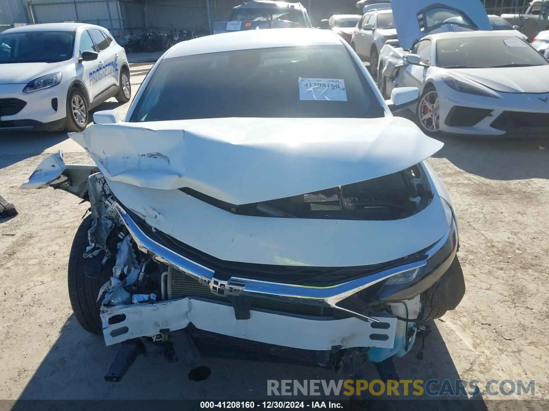 12 fotografías del automóvil dañado 1G1ZD5ST5PF158754 CHEVROLET MALIBU 2023