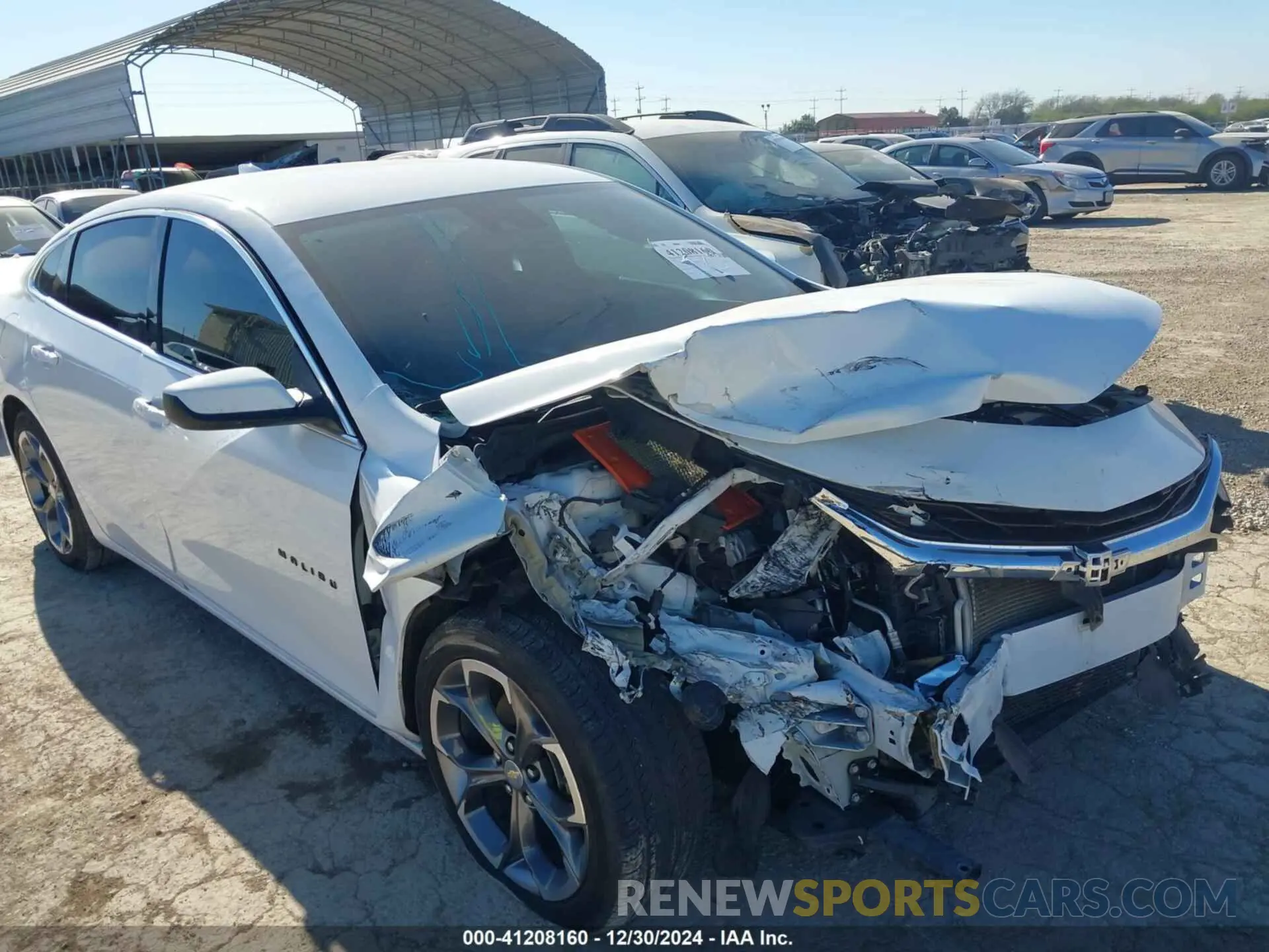 6 fotografías del automóvil dañado 1G1ZD5ST5PF158754 CHEVROLET MALIBU 2023