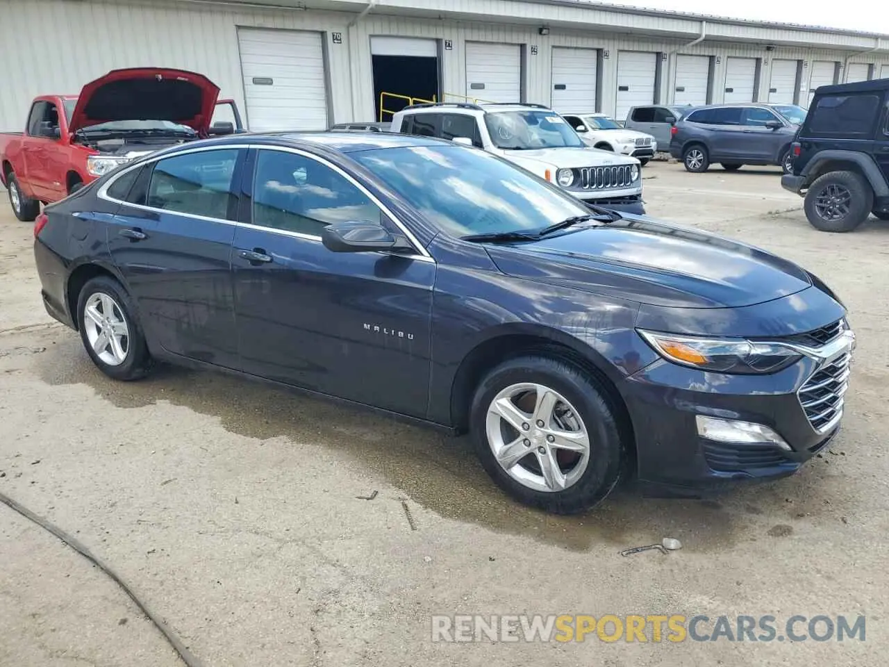 4 fotografías del automóvil dañado 1G1ZD5ST5PF160861 CHEVROLET MALIBU 2023