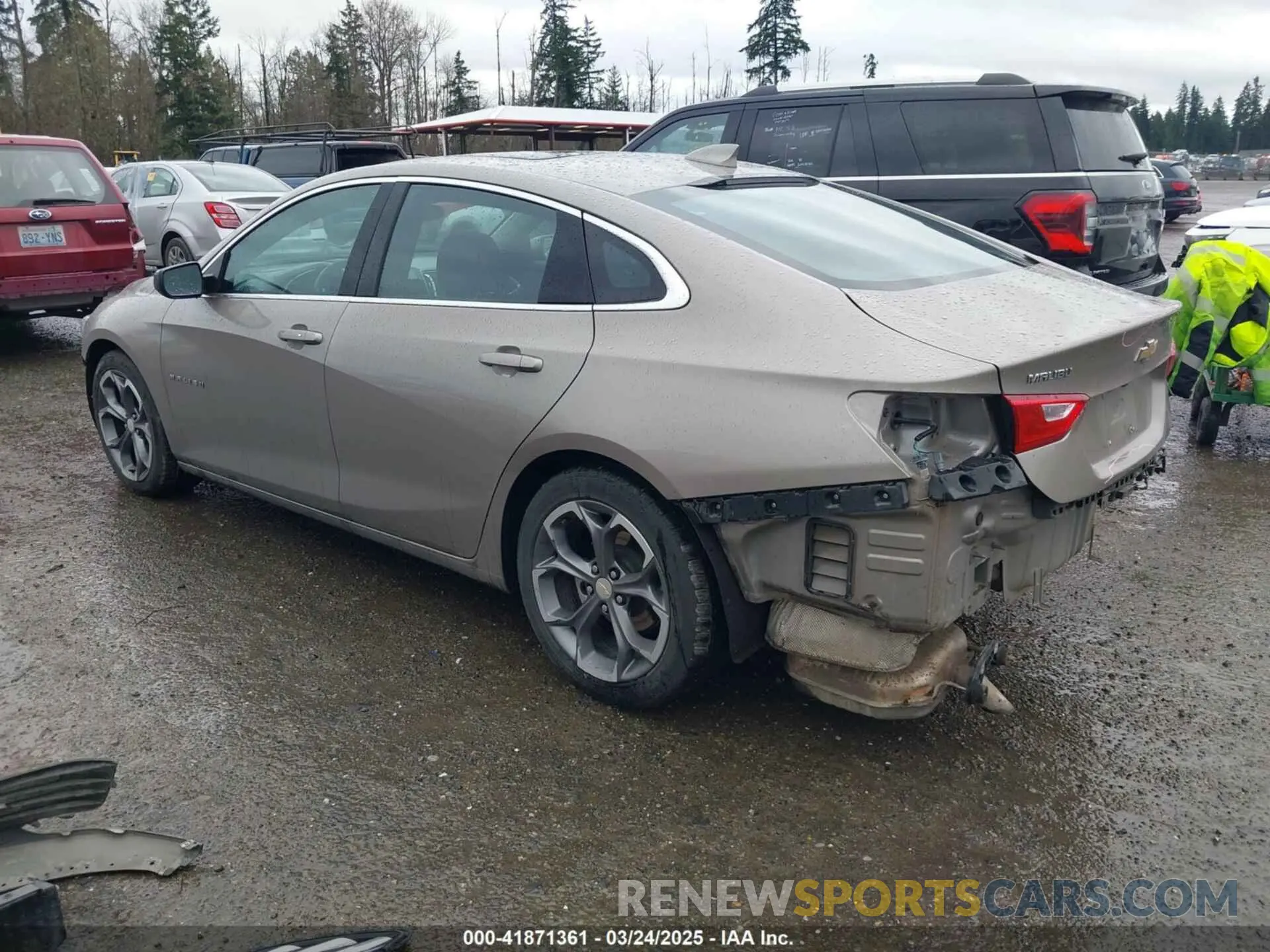 3 fotografías del automóvil dañado 1G1ZD5ST5PF162917 CHEVROLET MALIBU 2023