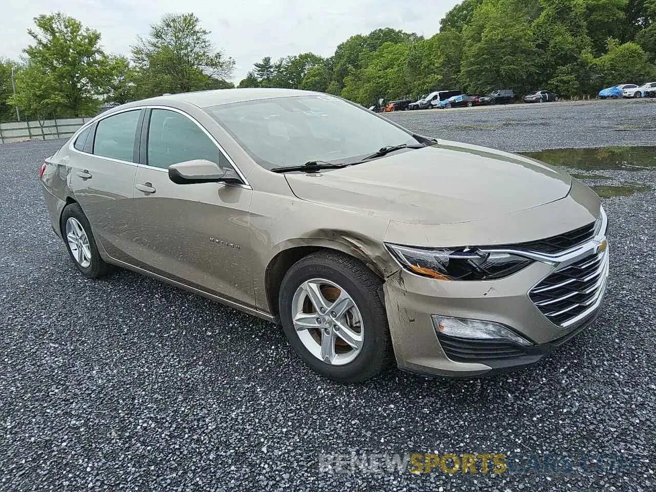 4 fotografías del automóvil dañado 1G1ZD5ST5PF163114 CHEVROLET MALIBU 2023