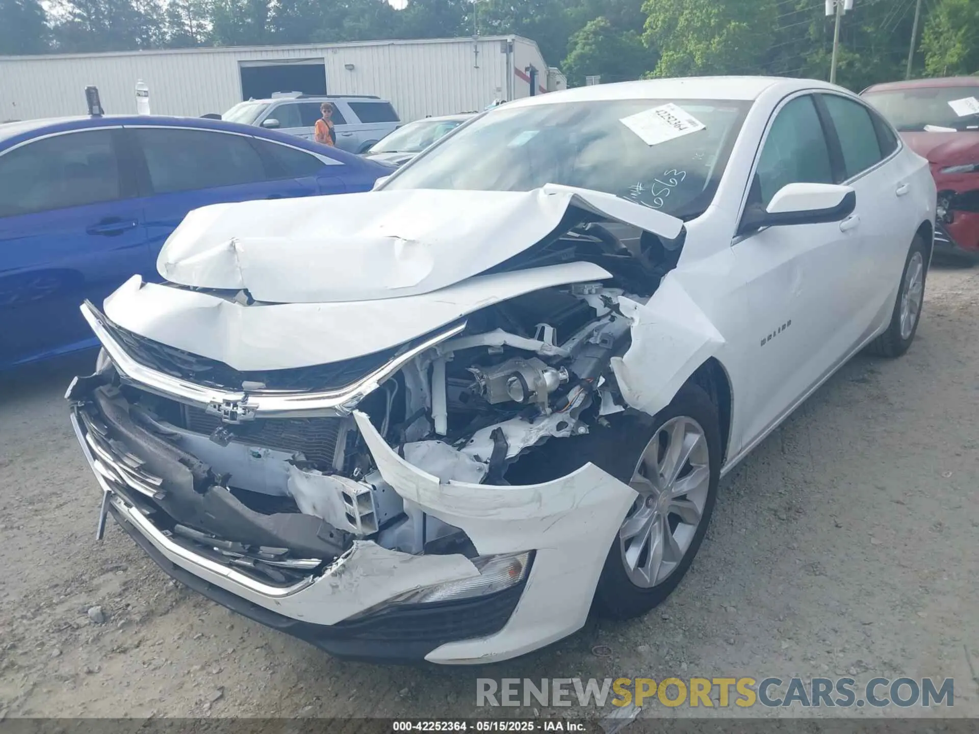 2 fotografías del automóvil dañado 1G1ZD5ST5PF236563 CHEVROLET MALIBU 2023