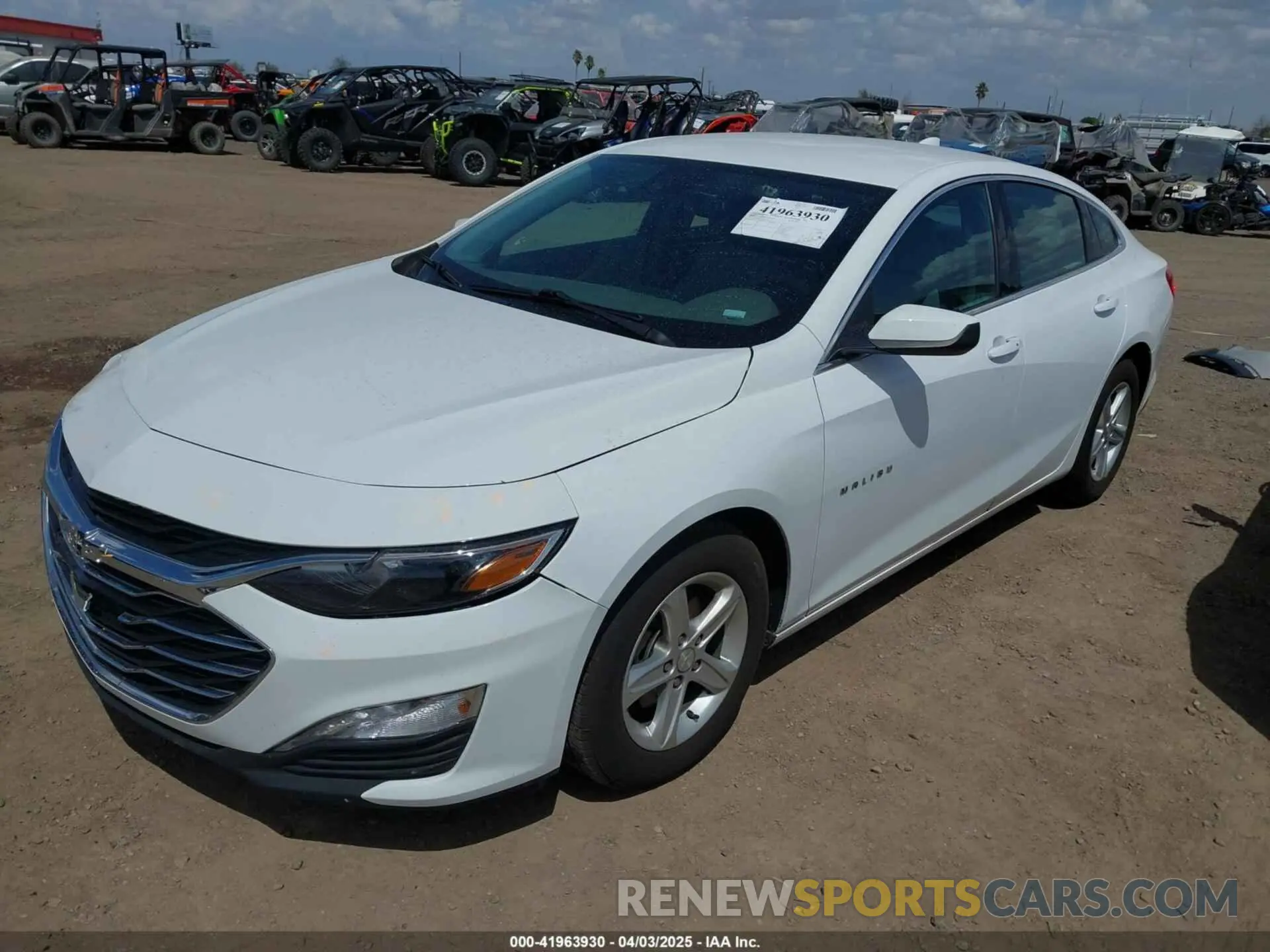 2 fotografías del automóvil dañado 1G1ZD5ST5PF242315 CHEVROLET MALIBU 2023