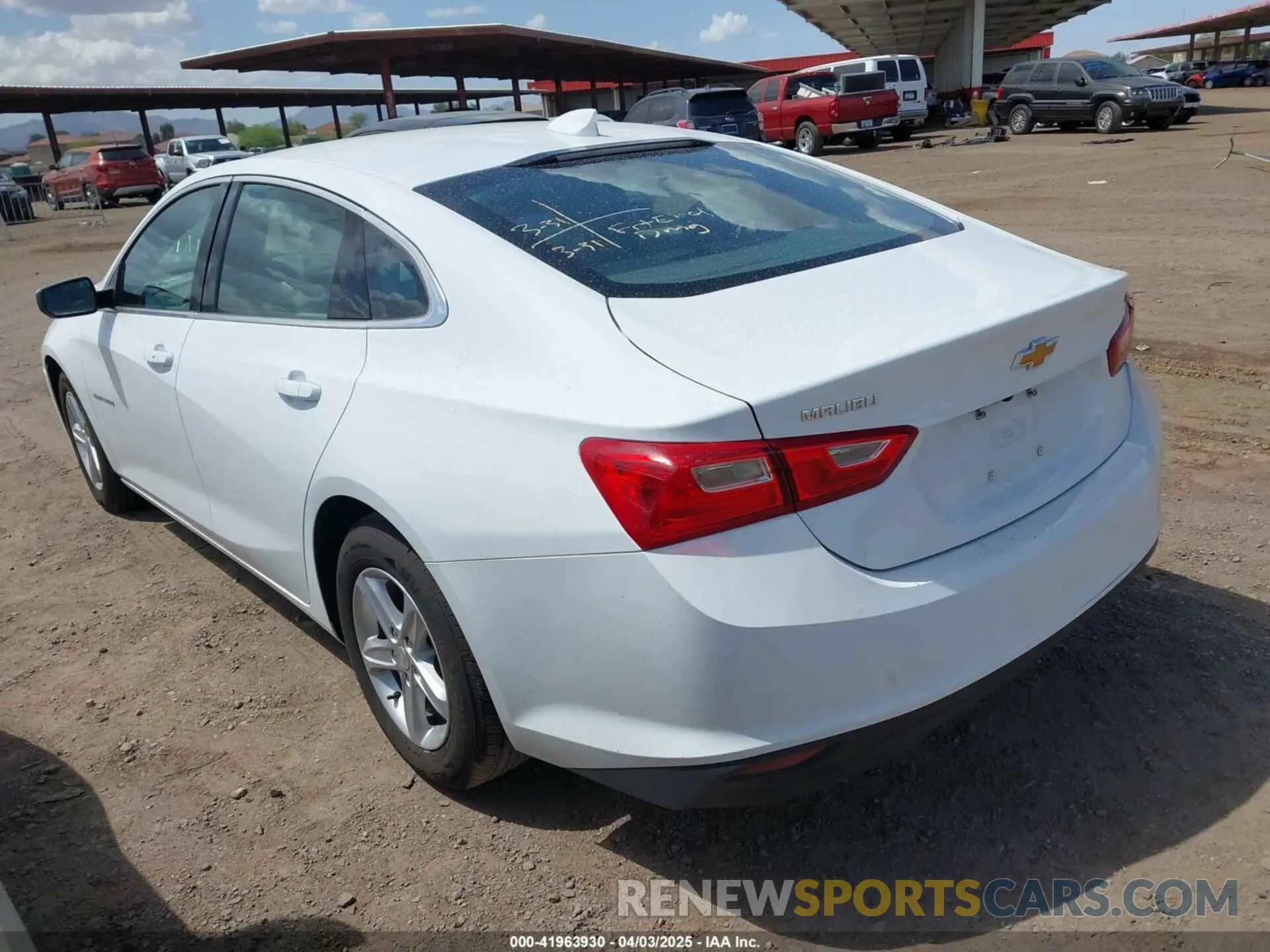 3 fotografías del automóvil dañado 1G1ZD5ST5PF242315 CHEVROLET MALIBU 2023