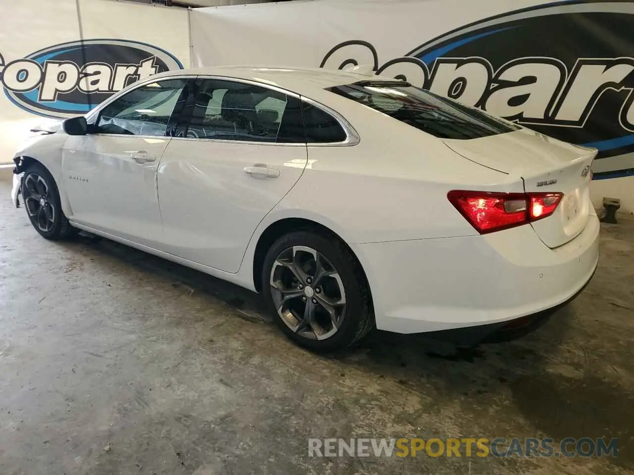 2 fotografías del automóvil dañado 1G1ZD5ST6PF131238 CHEVROLET MALIBU 2023