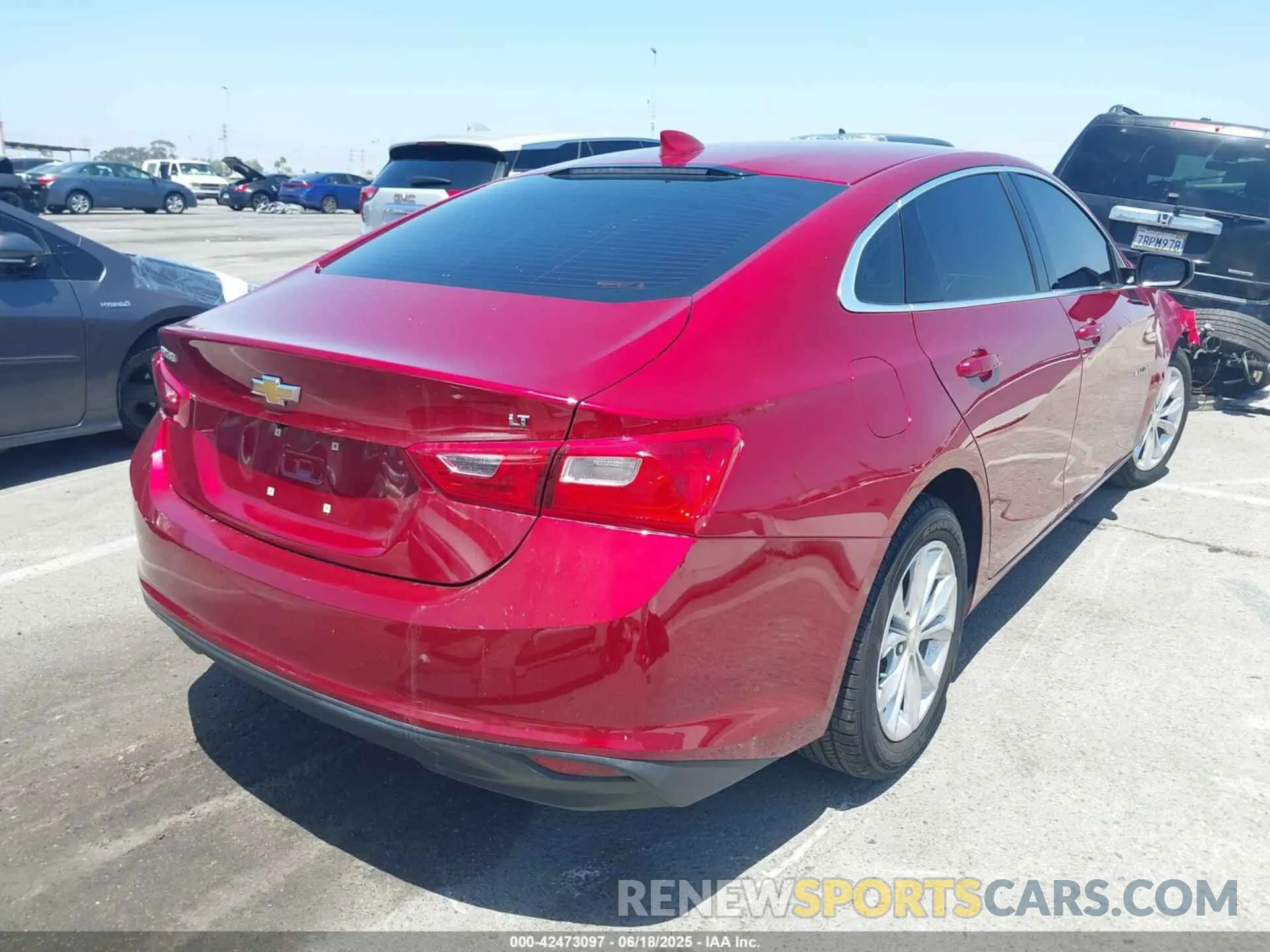 4 fotografías del automóvil dañado 1G1ZD5ST6PF150436 CHEVROLET MALIBU 2023
