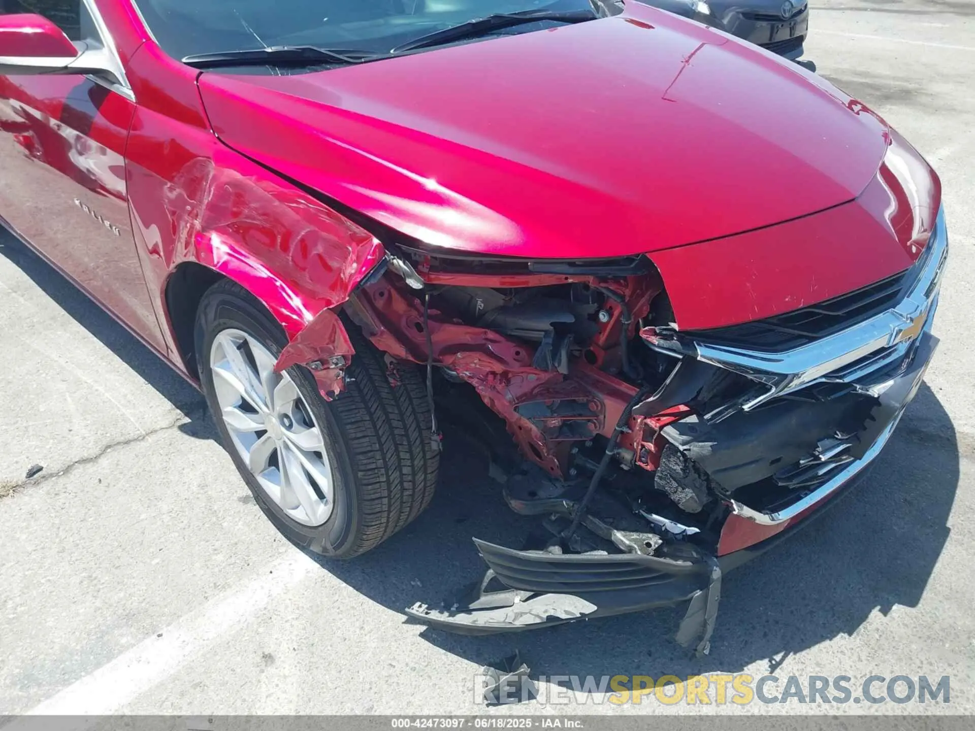 6 fotografías del automóvil dañado 1G1ZD5ST6PF150436 CHEVROLET MALIBU 2023