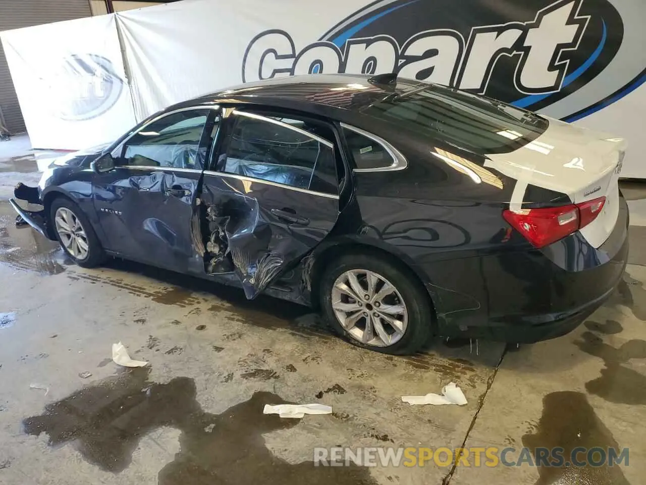 2 fotografías del automóvil dañado 1G1ZD5ST6PF163963 CHEVROLET MALIBU 2023