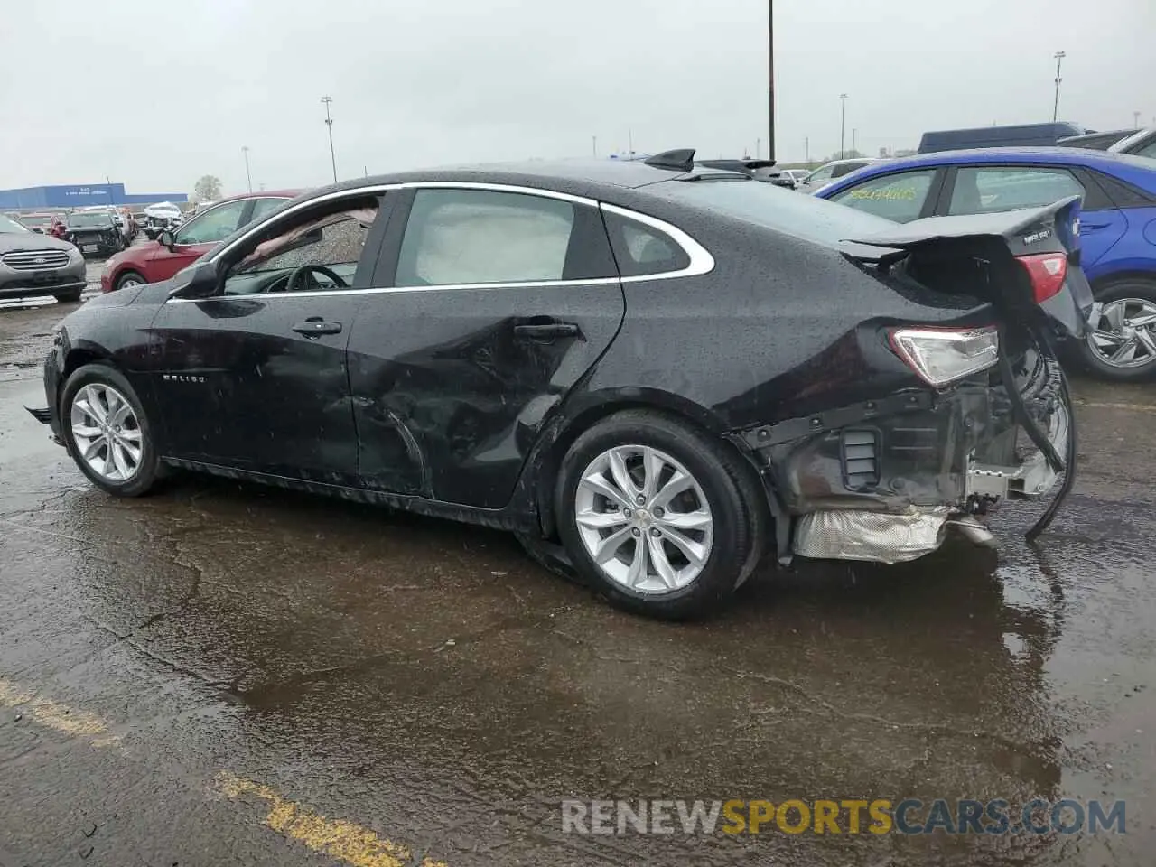 2 fotografías del automóvil dañado 1G1ZD5ST6PF206682 CHEVROLET MALIBU 2023