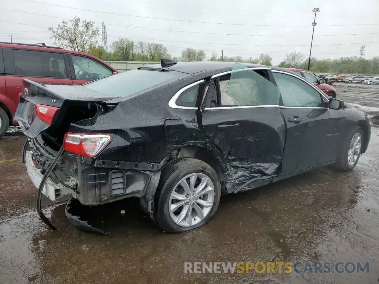3 fotografías del automóvil dañado 1G1ZD5ST6PF206682 CHEVROLET MALIBU 2023