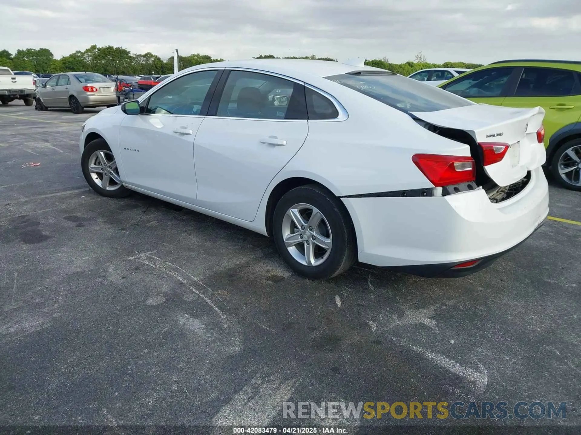 3 fotografías del automóvil dañado 1G1ZD5ST6PF207394 CHEVROLET MALIBU 2023