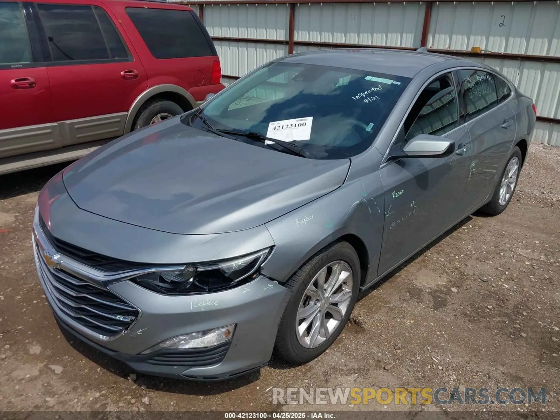 2 fotografías del automóvil dañado 1G1ZD5ST6PF232182 CHEVROLET MALIBU 2023