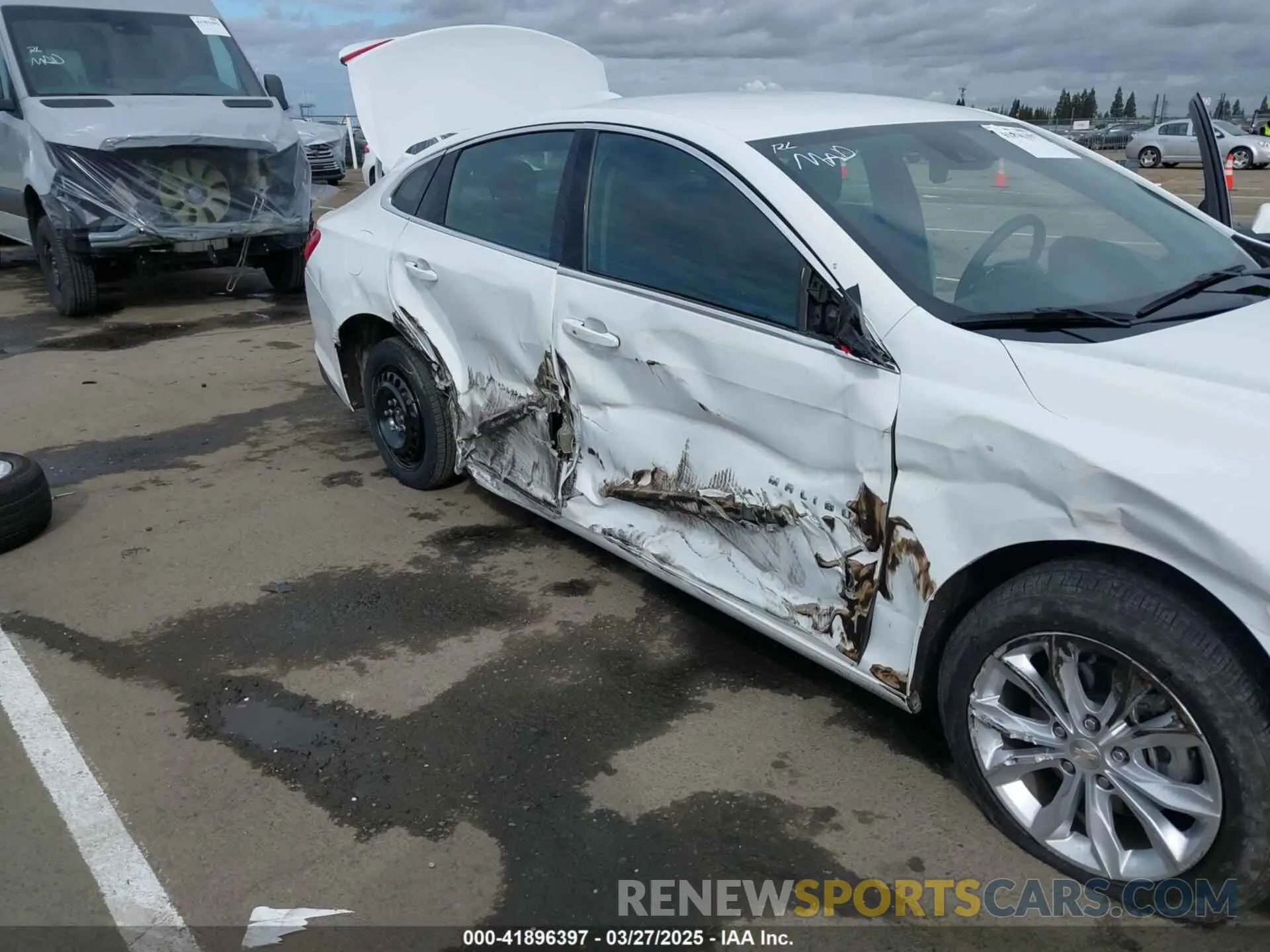 6 fotografías del automóvil dañado 1G1ZD5ST6PF252528 CHEVROLET MALIBU 2023