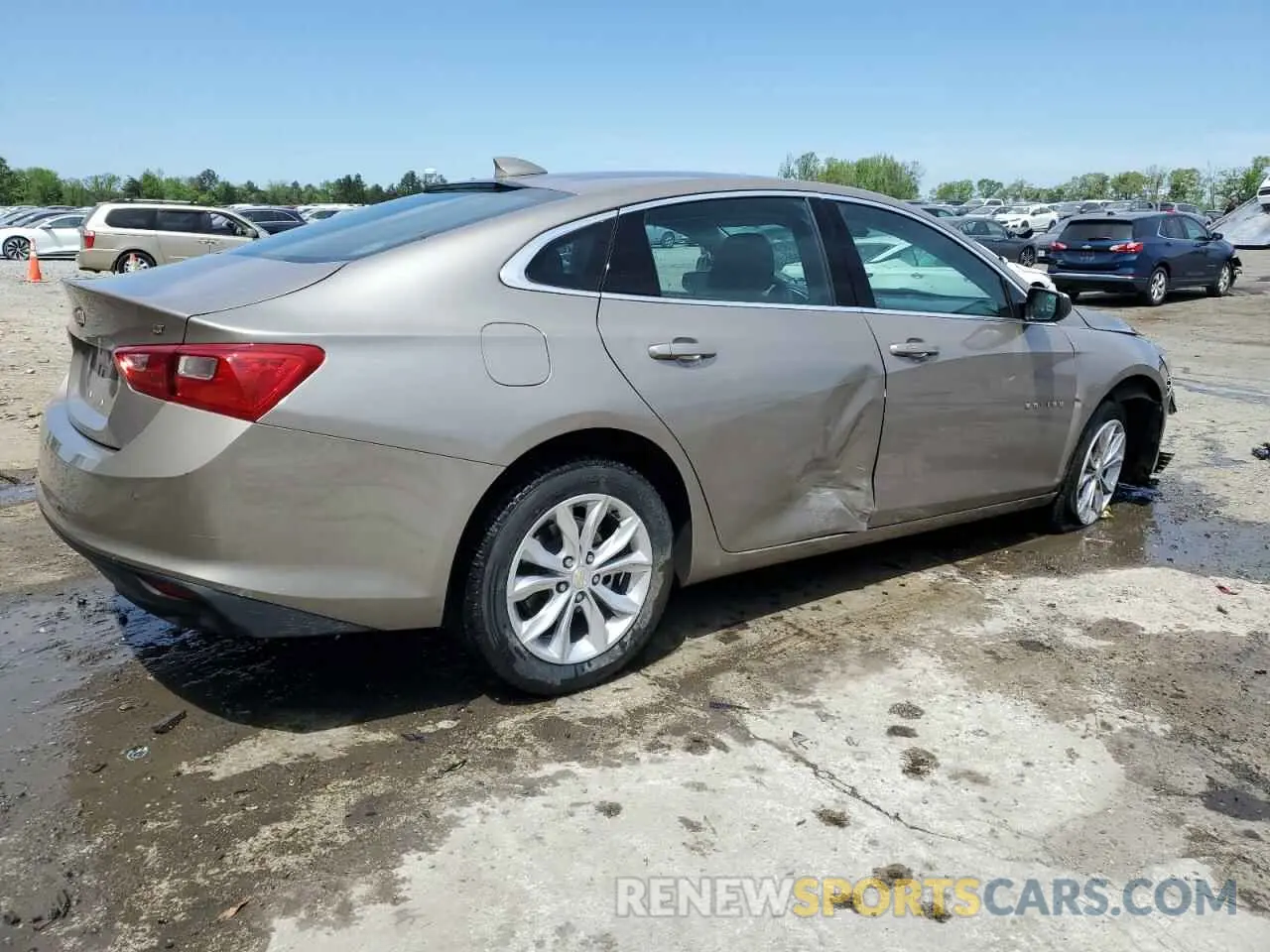 3 fotografías del automóvil dañado 1G1ZD5ST7PF138814 CHEVROLET MALIBU 2023