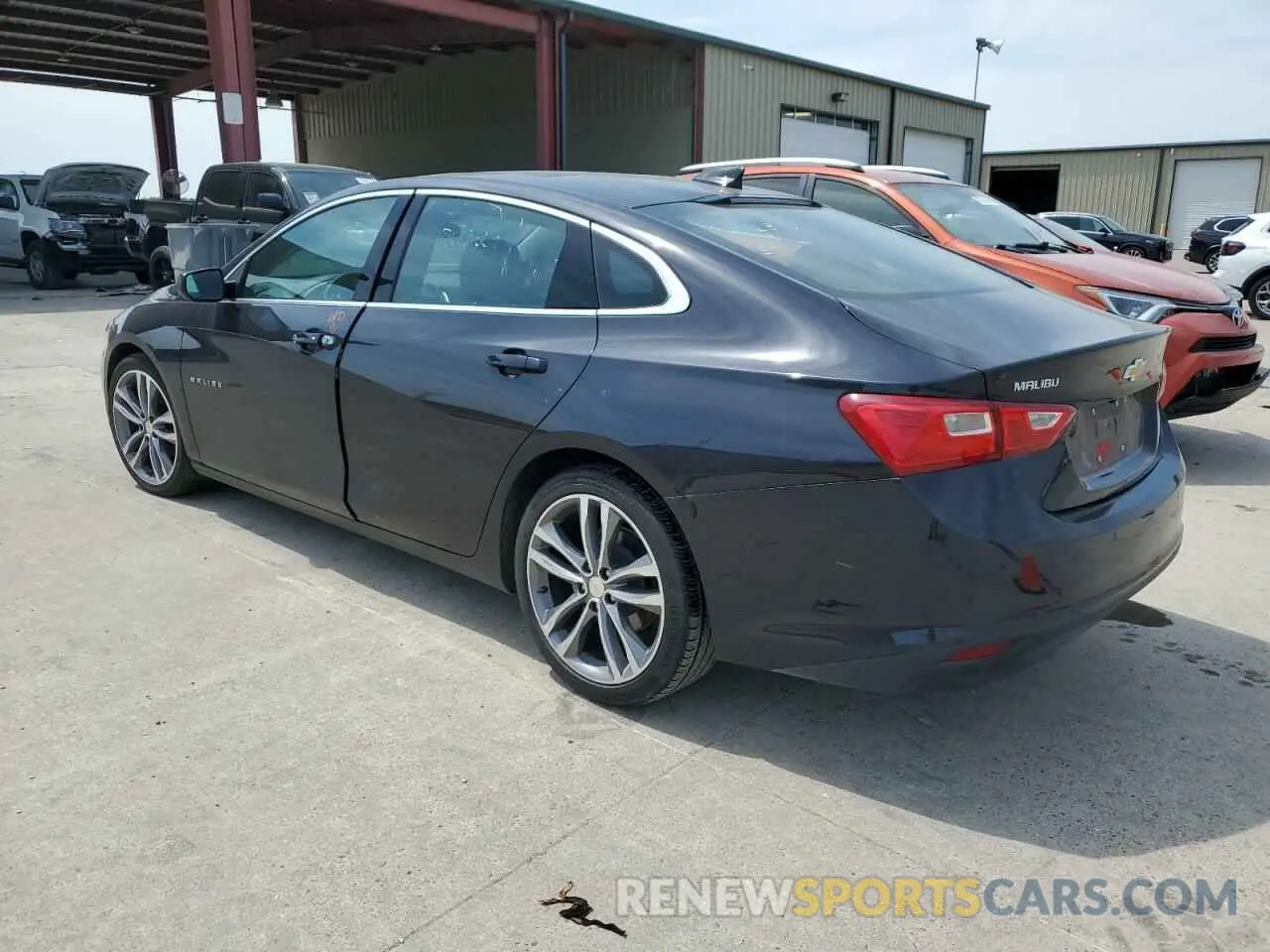 2 fotografías del automóvil dañado 1G1ZD5ST7PF167844 CHEVROLET MALIBU 2023