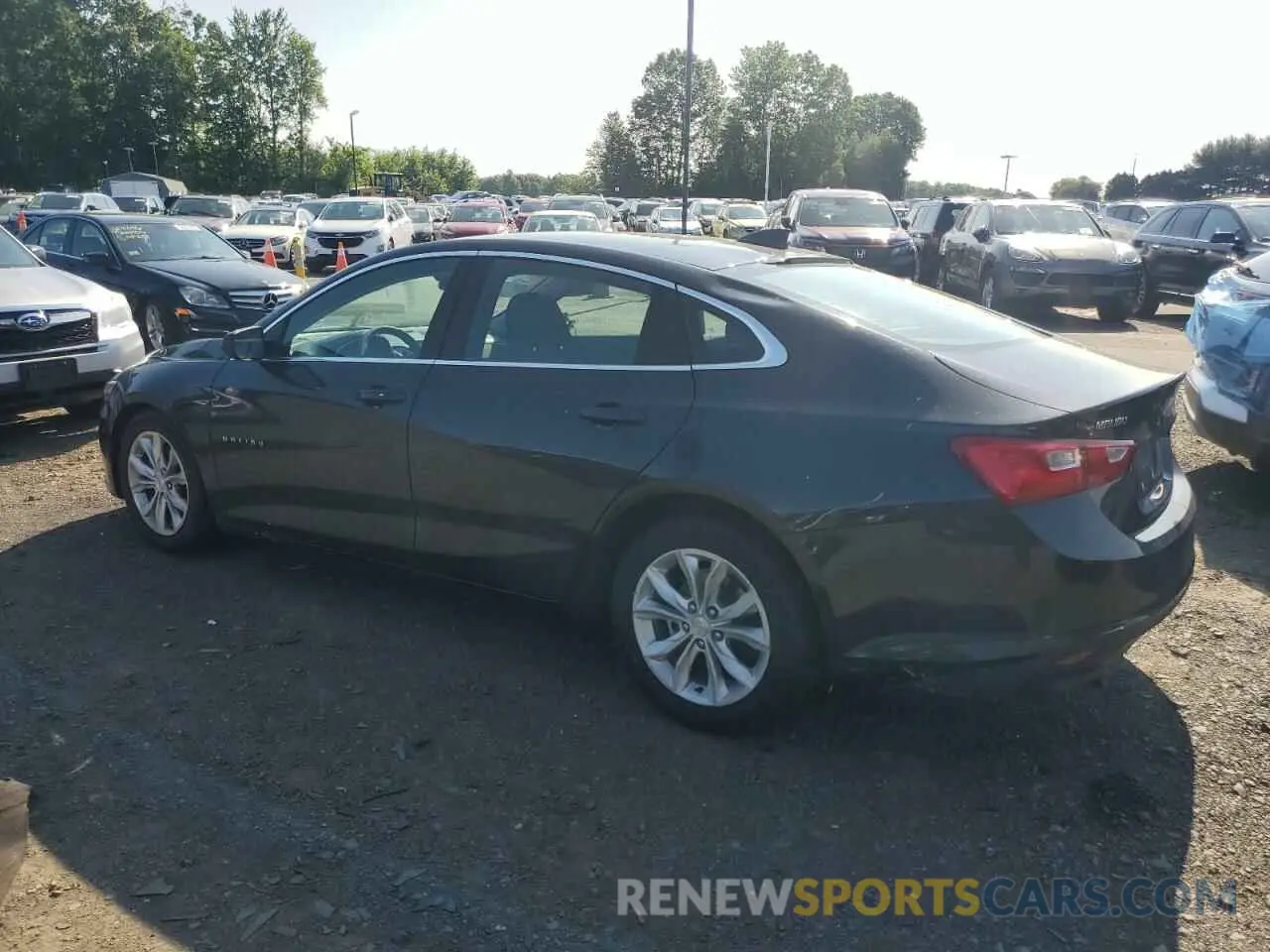2 fotografías del automóvil dañado 1G1ZD5ST7PF179007 CHEVROLET MALIBU 2023