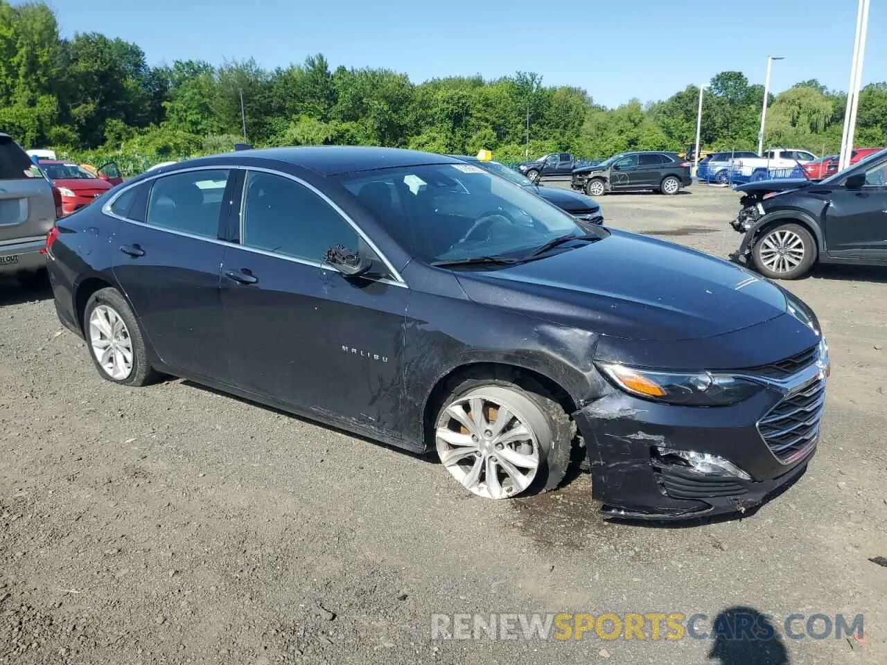 4 fotografías del automóvil dañado 1G1ZD5ST7PF179007 CHEVROLET MALIBU 2023