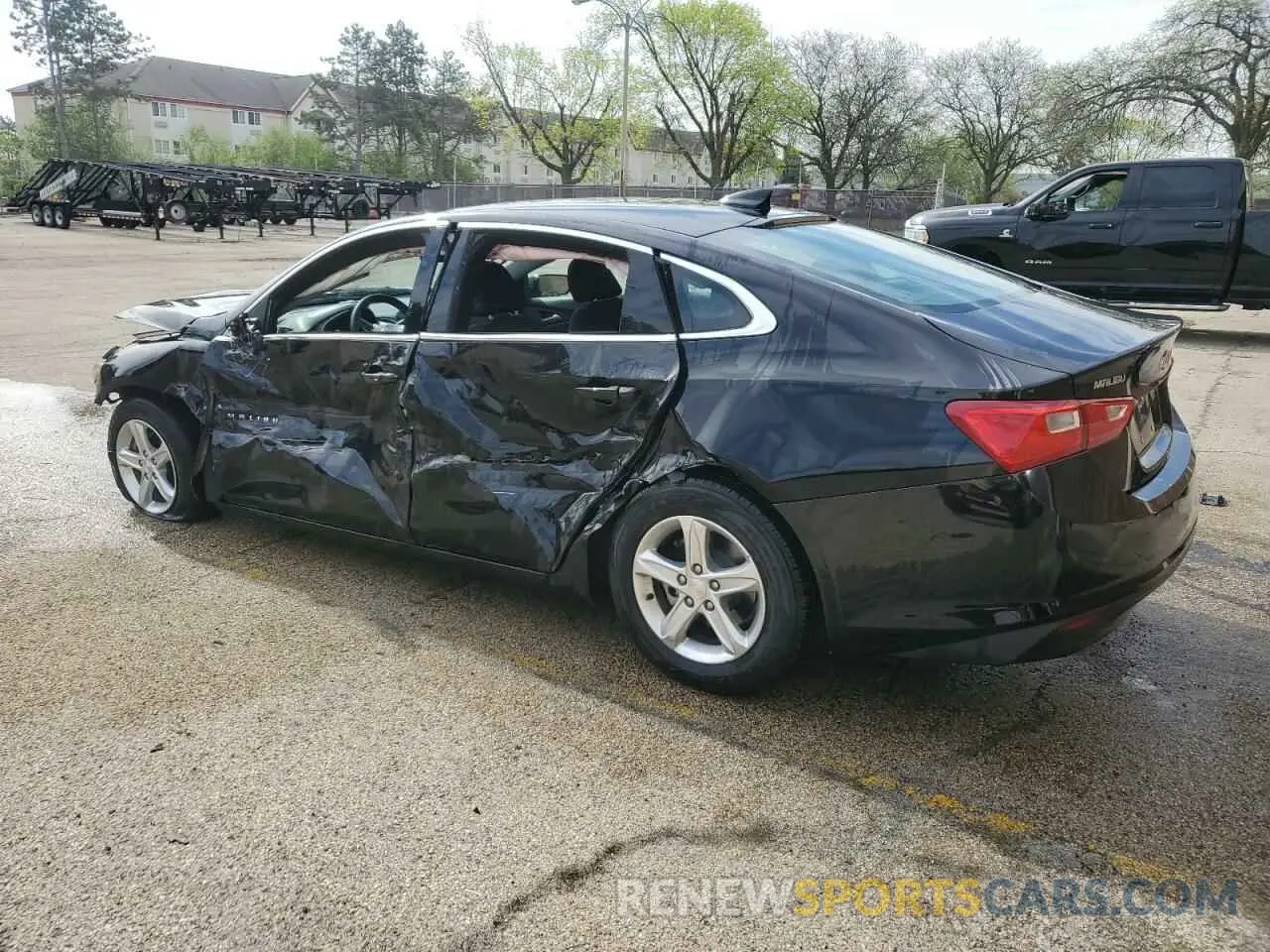 2 fotografías del automóvil dañado 1G1ZD5ST7PF209719 CHEVROLET MALIBU 2023